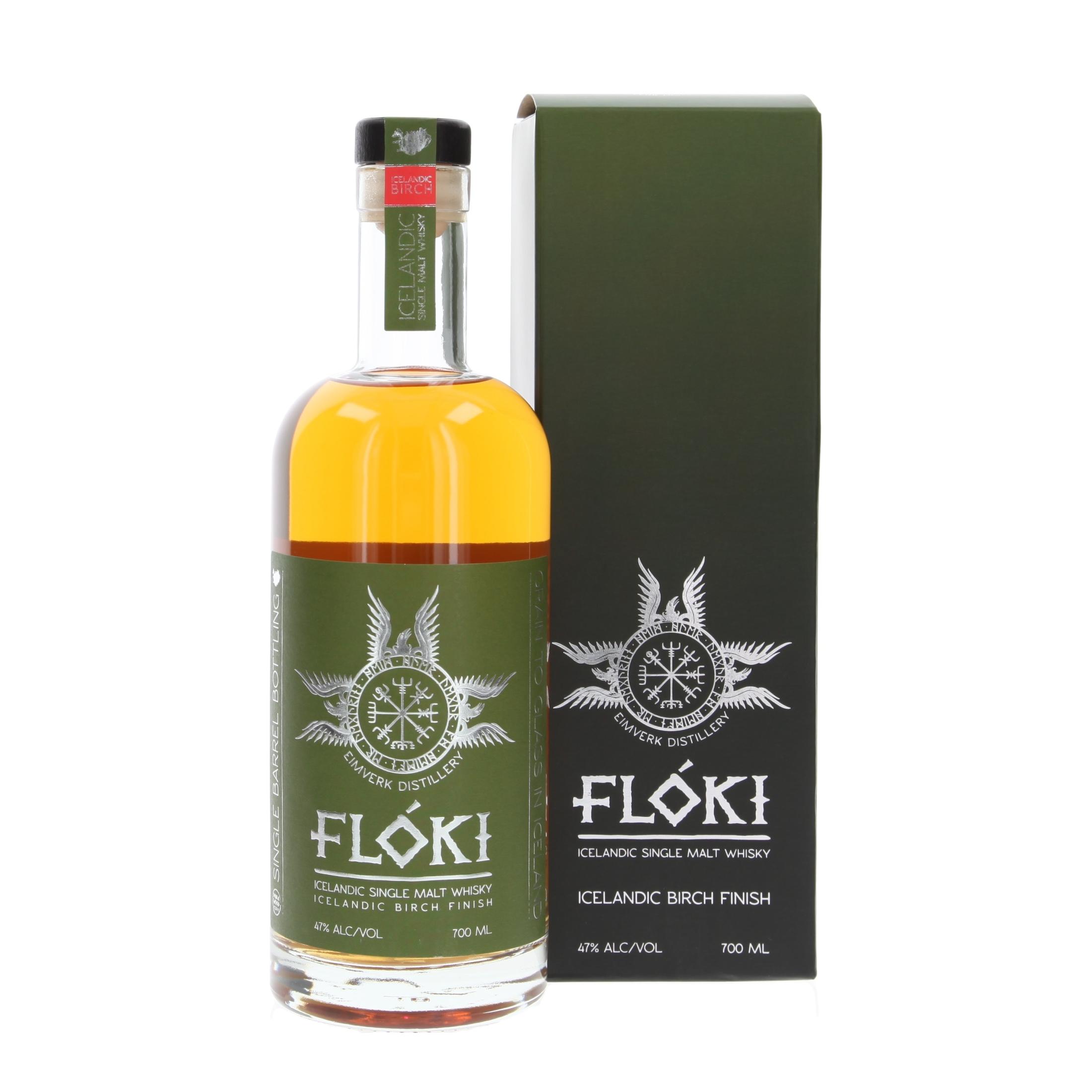 Wiskey Flóki Icelandic Birch Finish 2024 700 ml