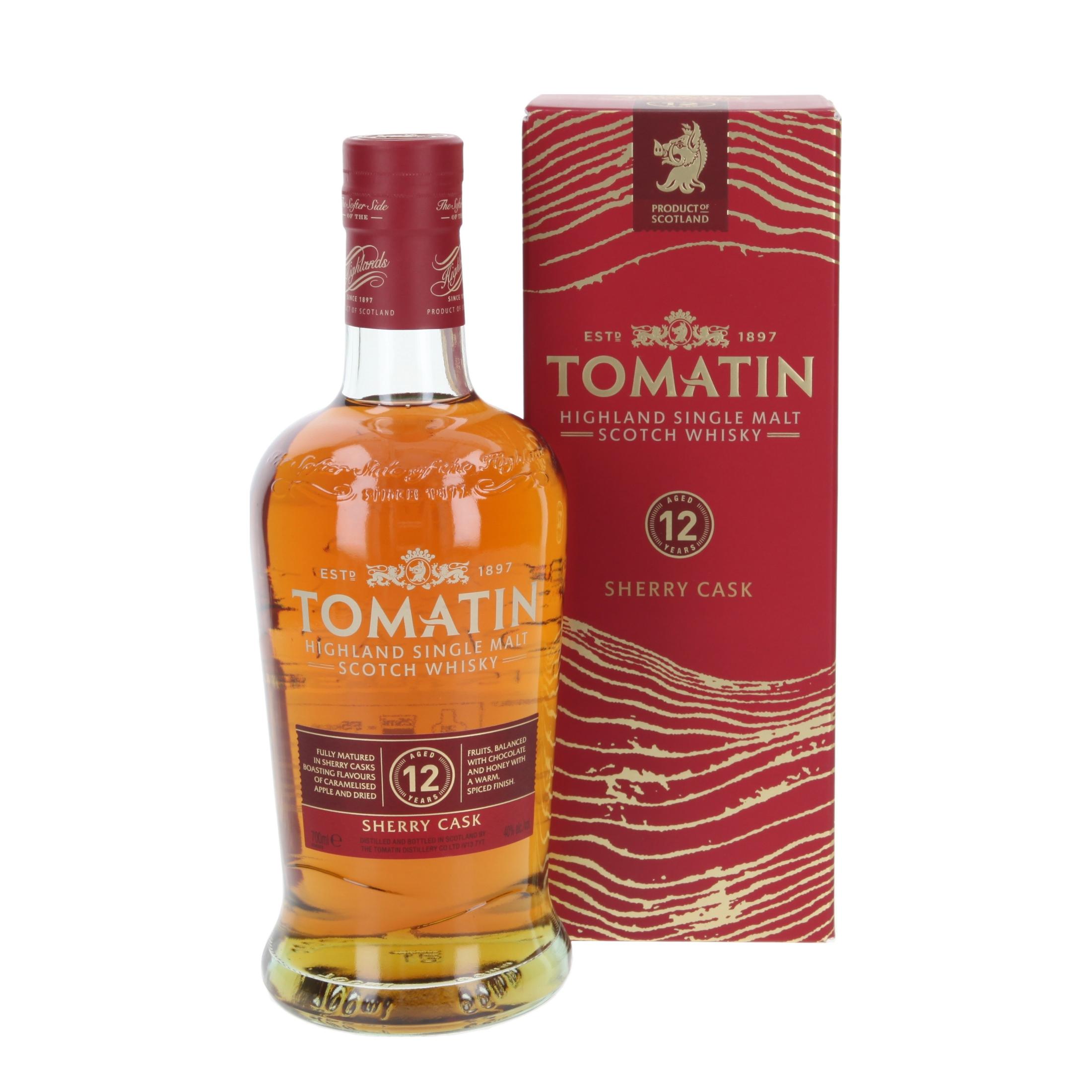 Tomatin Sherry Cask 12 Year Old Whisky 700 ml