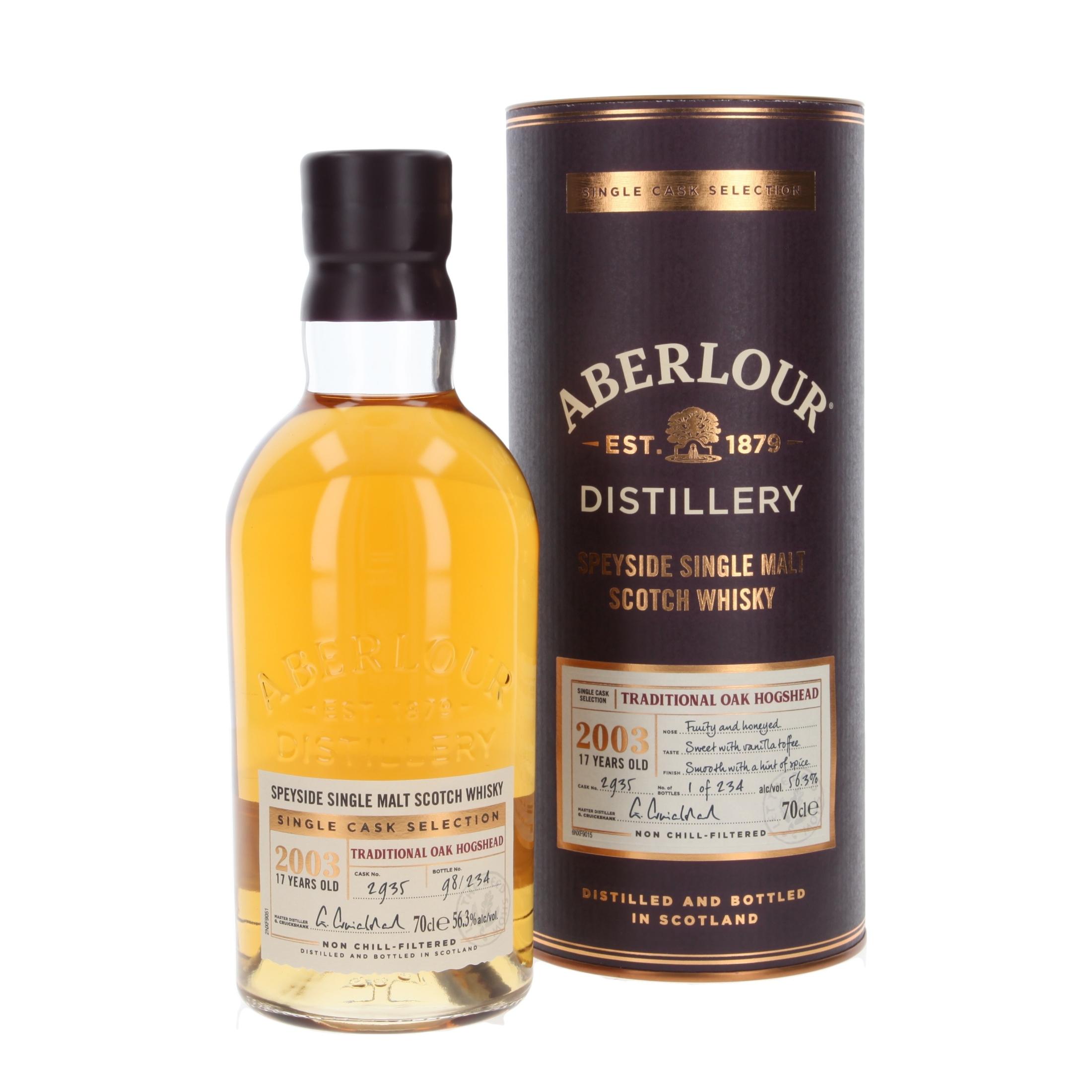 Aberlour Single Cask 17 Year Old 2003 700 ml