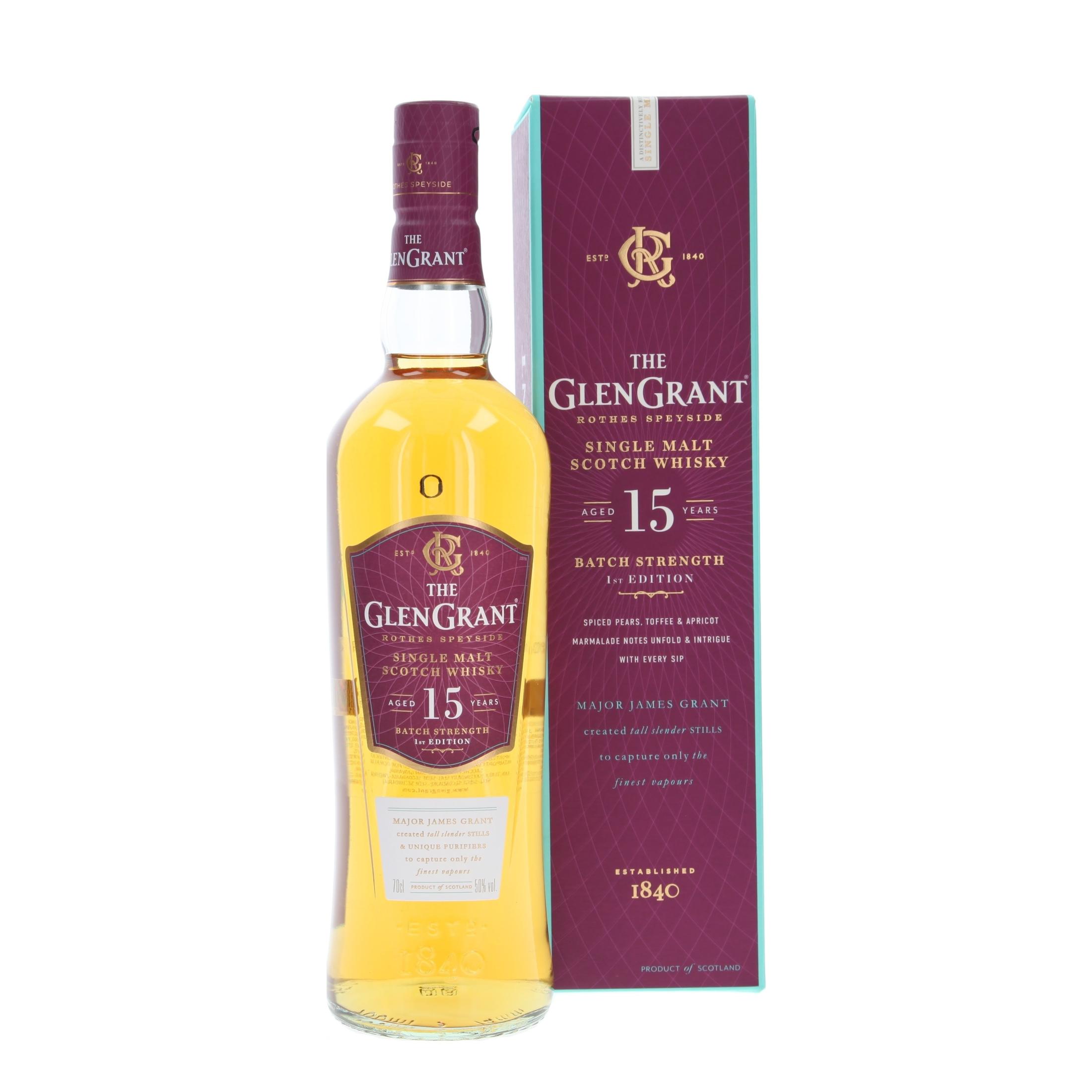 Glen Grant 1st Edition 15 Year Old Whiskey 700 ml
