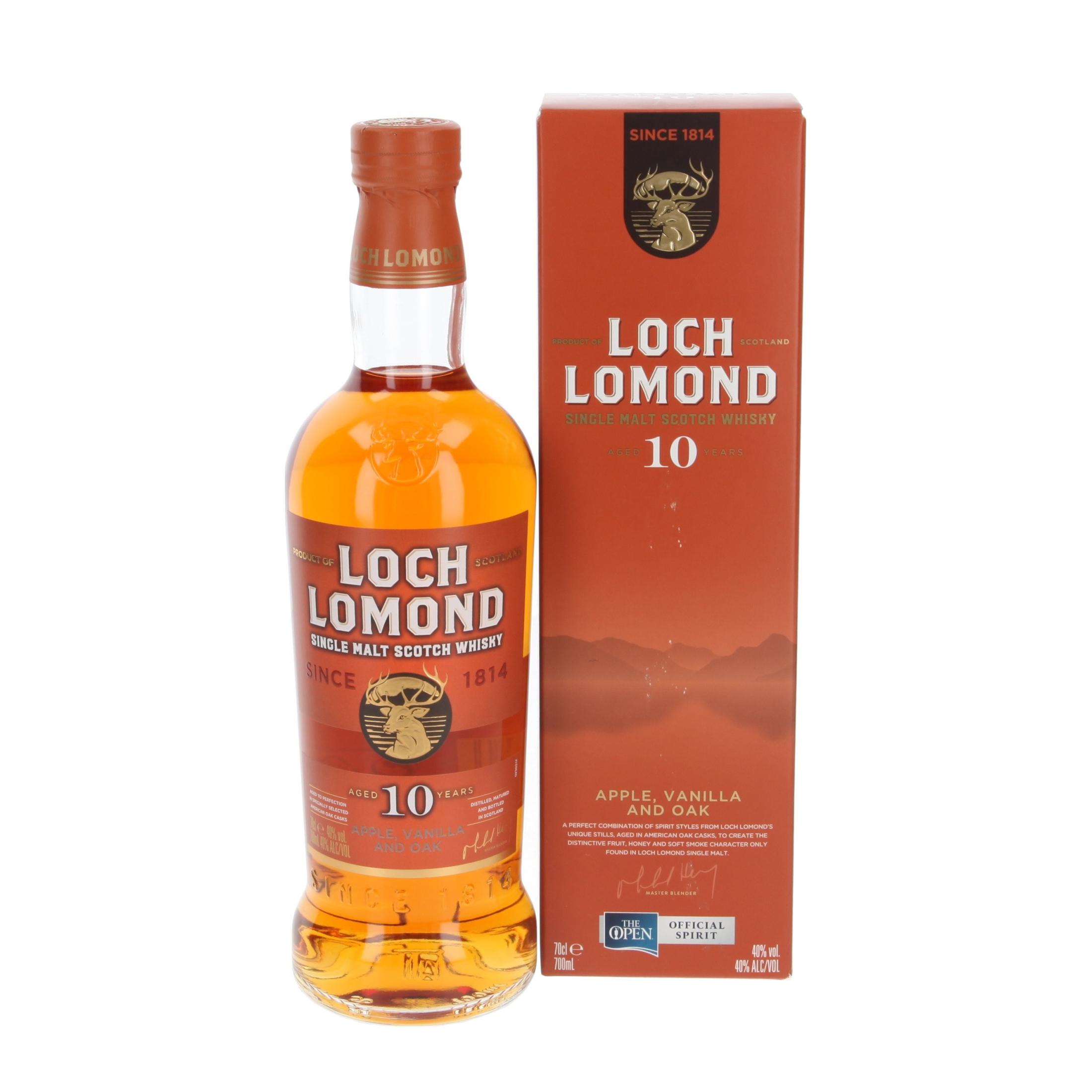 Loch Lomond Apple Vanilla and Oak - The Open Course Collection 10 Years 700 ml