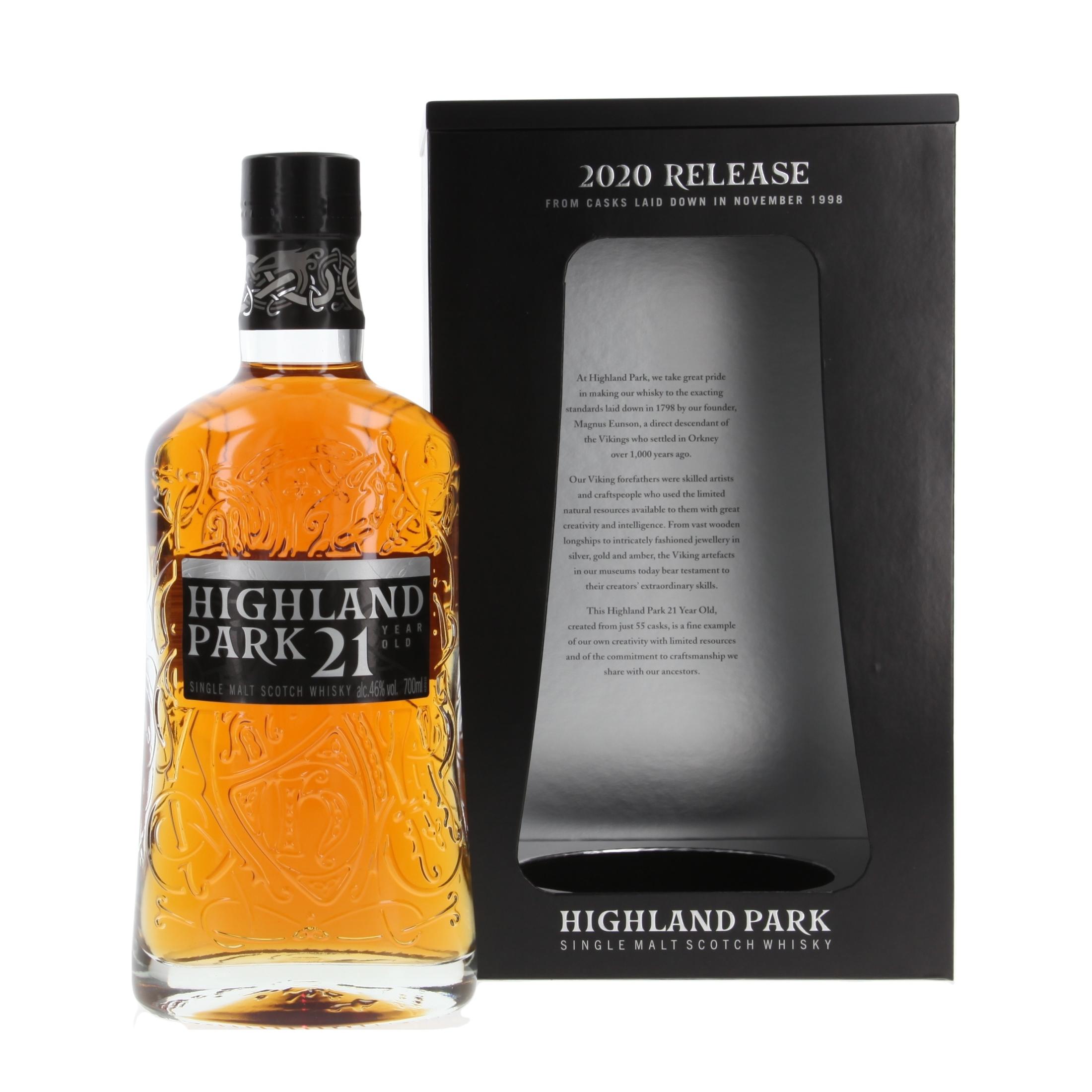 Highland Park 21 Year 1998/2020  whisky 700 ml