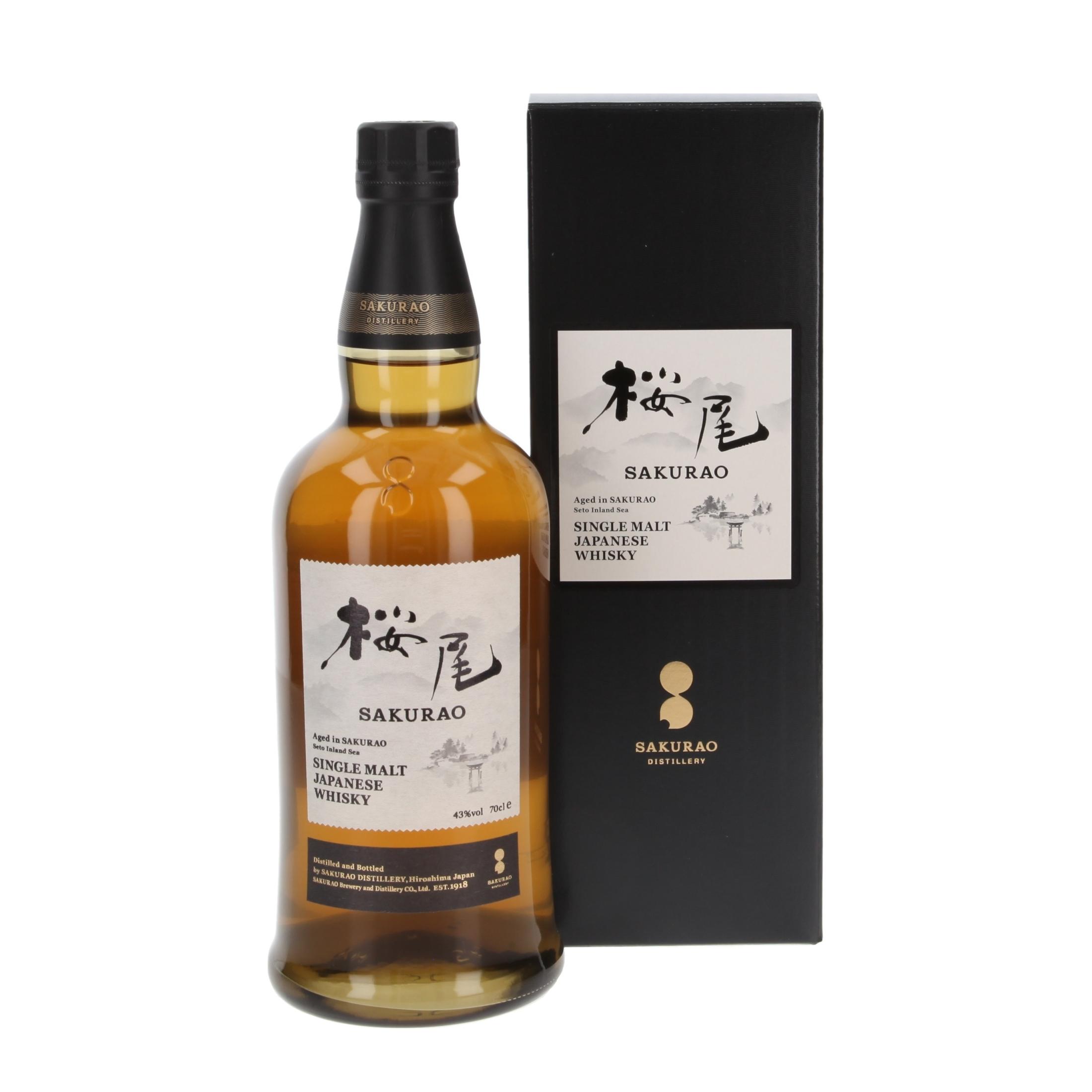 Wiskey Sakurao Single Malt 700 ml