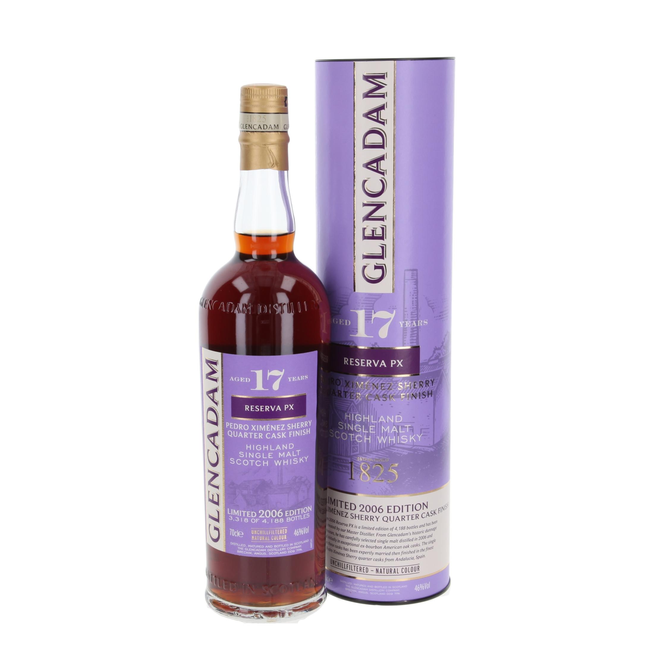Glencadam Reserva PX 17 Year 2006/2023 700 ml