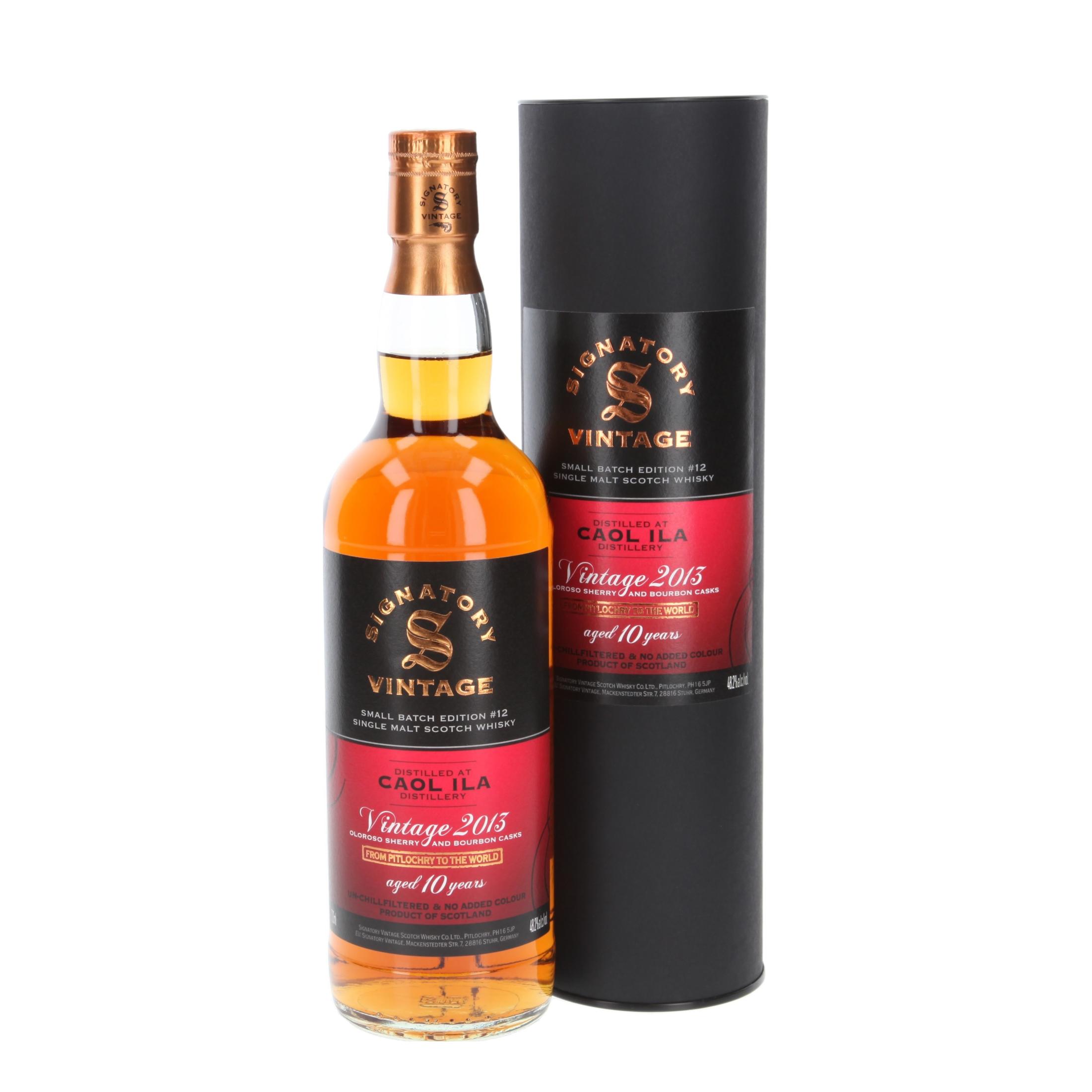 Caol Ila Vintage Small Batch No. 12 10 Years 2013/2023 700 ml