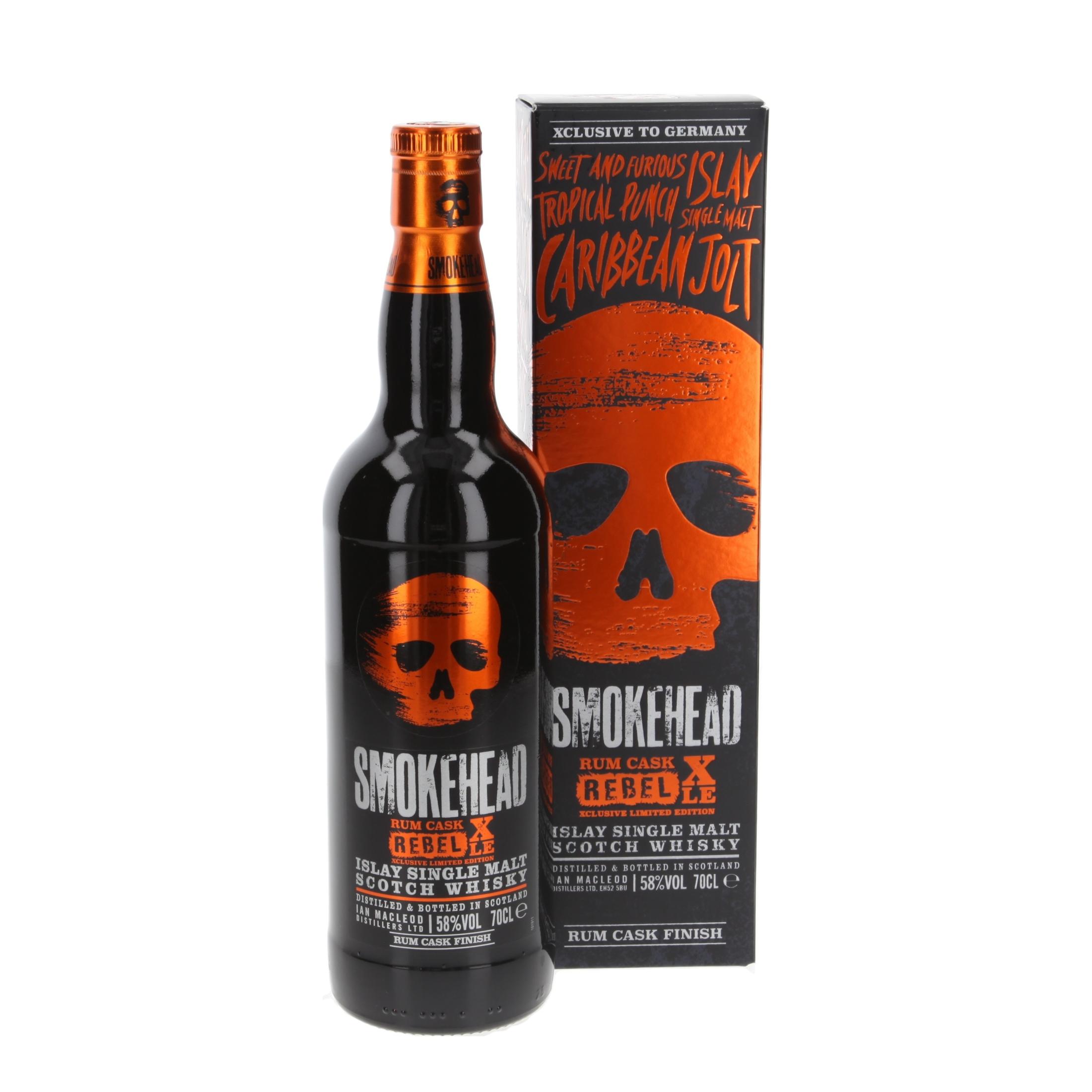 Wiskey Smokehead Rum Rebel XLE 700 ml