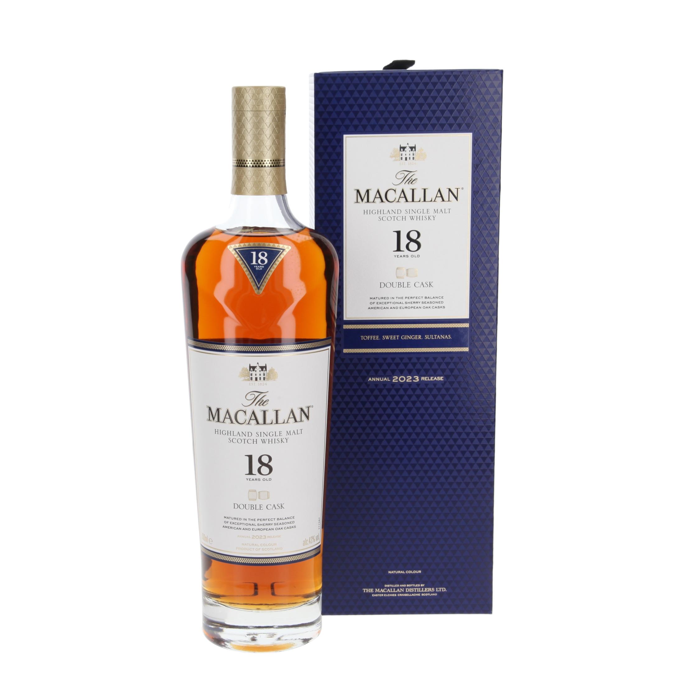 Macallan Double Cask 18 Year Old 2023 700 ml