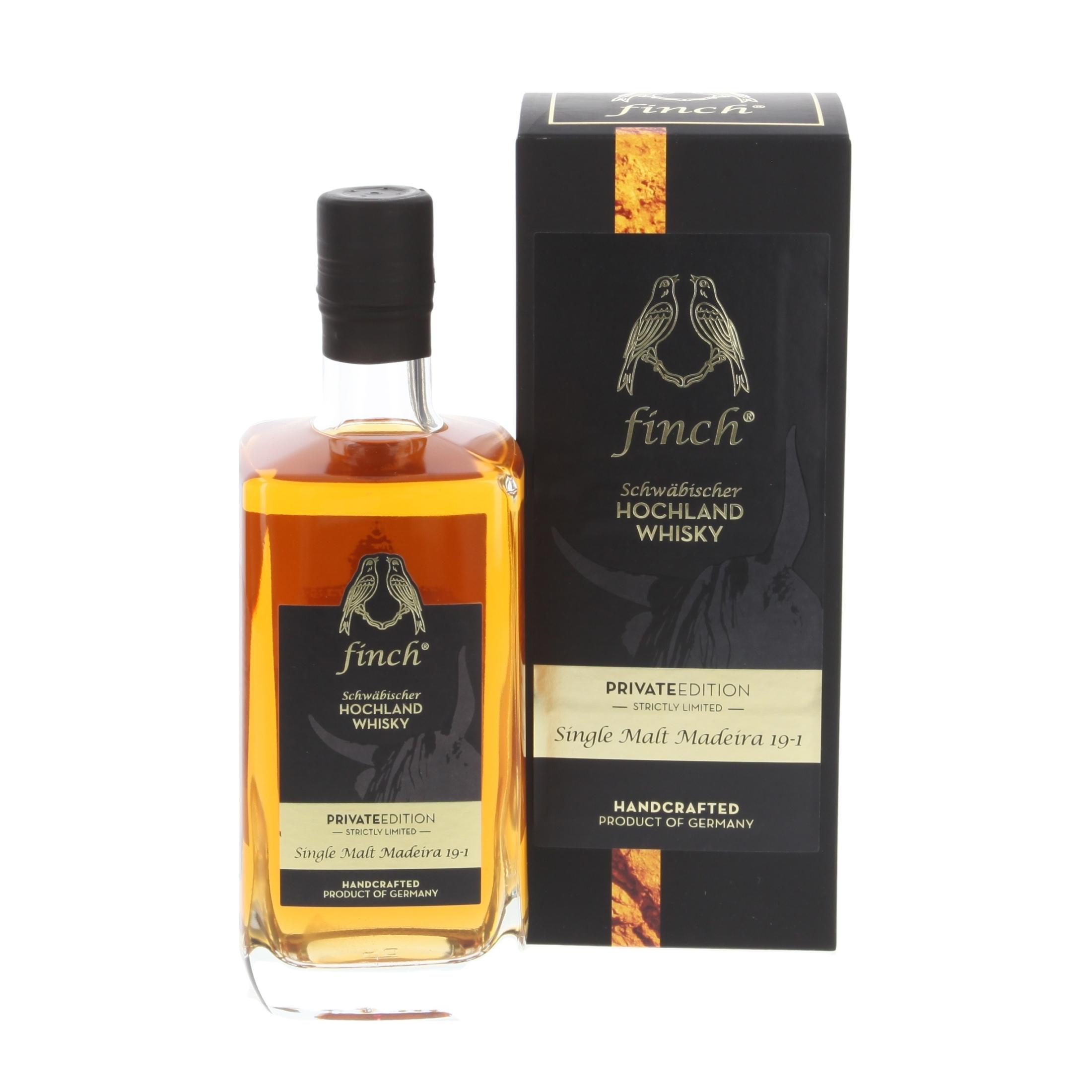 Wiskey Finch Private Edition Single Malt Madeira 500 ml