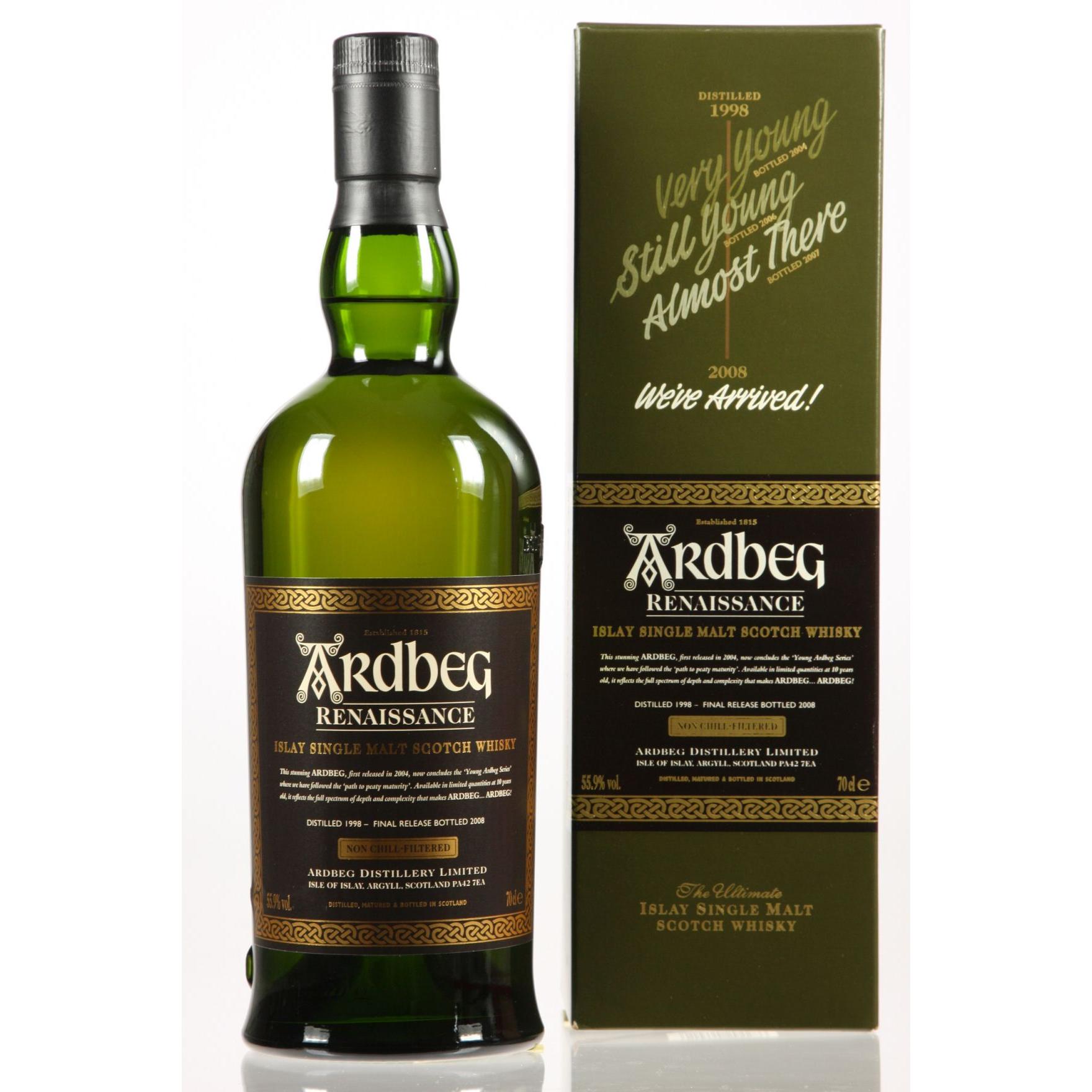Ardbeg Renaissance 10 Years 1998/2008 Whisky 700 ml