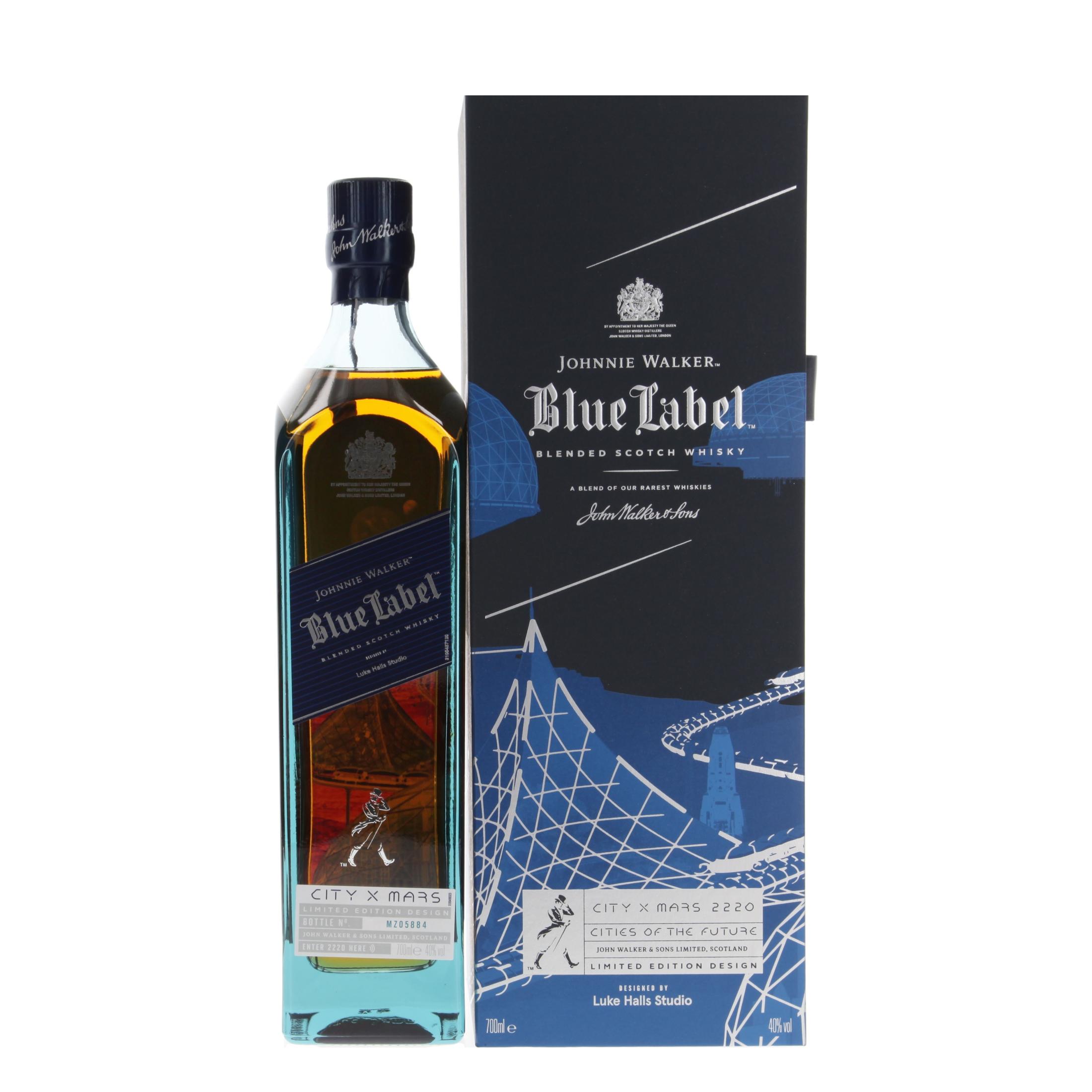Wiskey Johnnie Walker Blue Label - Cities of the Future - Mars 2220 700 ml