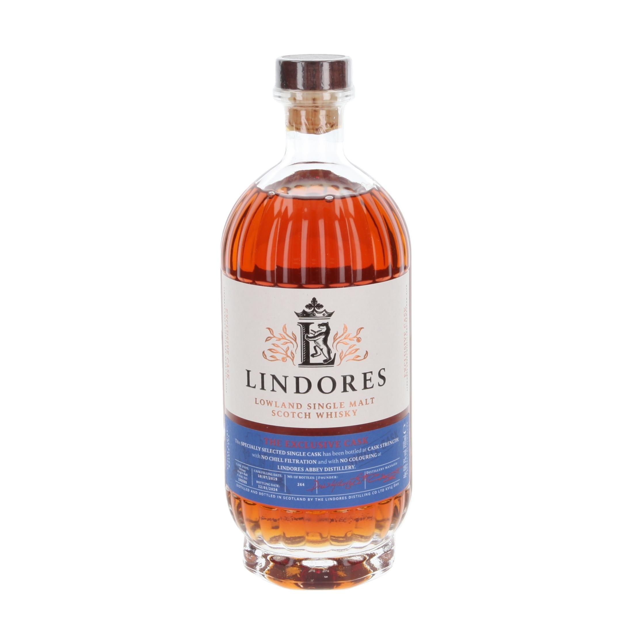 Wiskey Lindores The Exclusive Cask Thiron Virgin Oak 2019/2024 700 ml