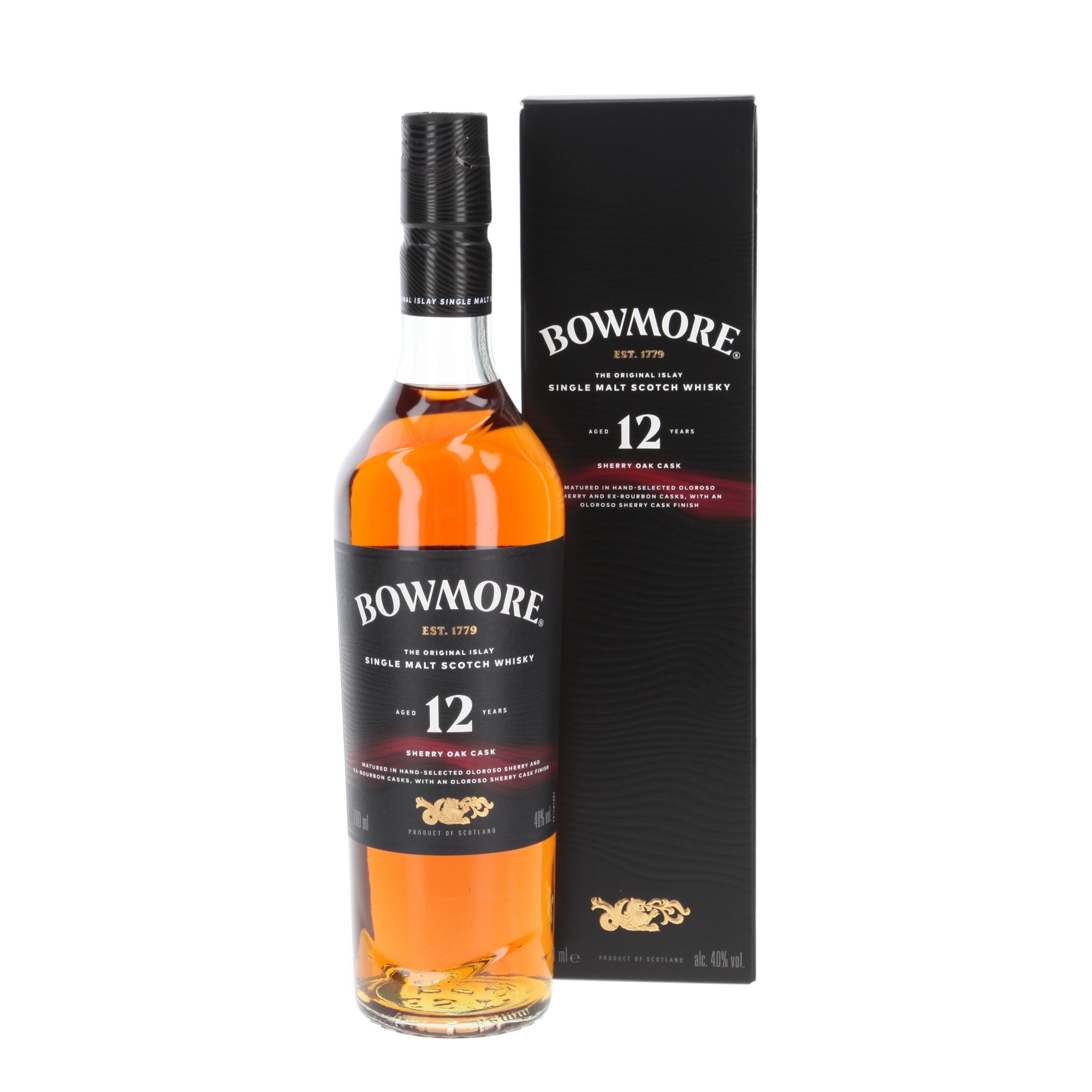 Bowmore Sherry Oak Collection 12 Year Old Whisky 700 ml