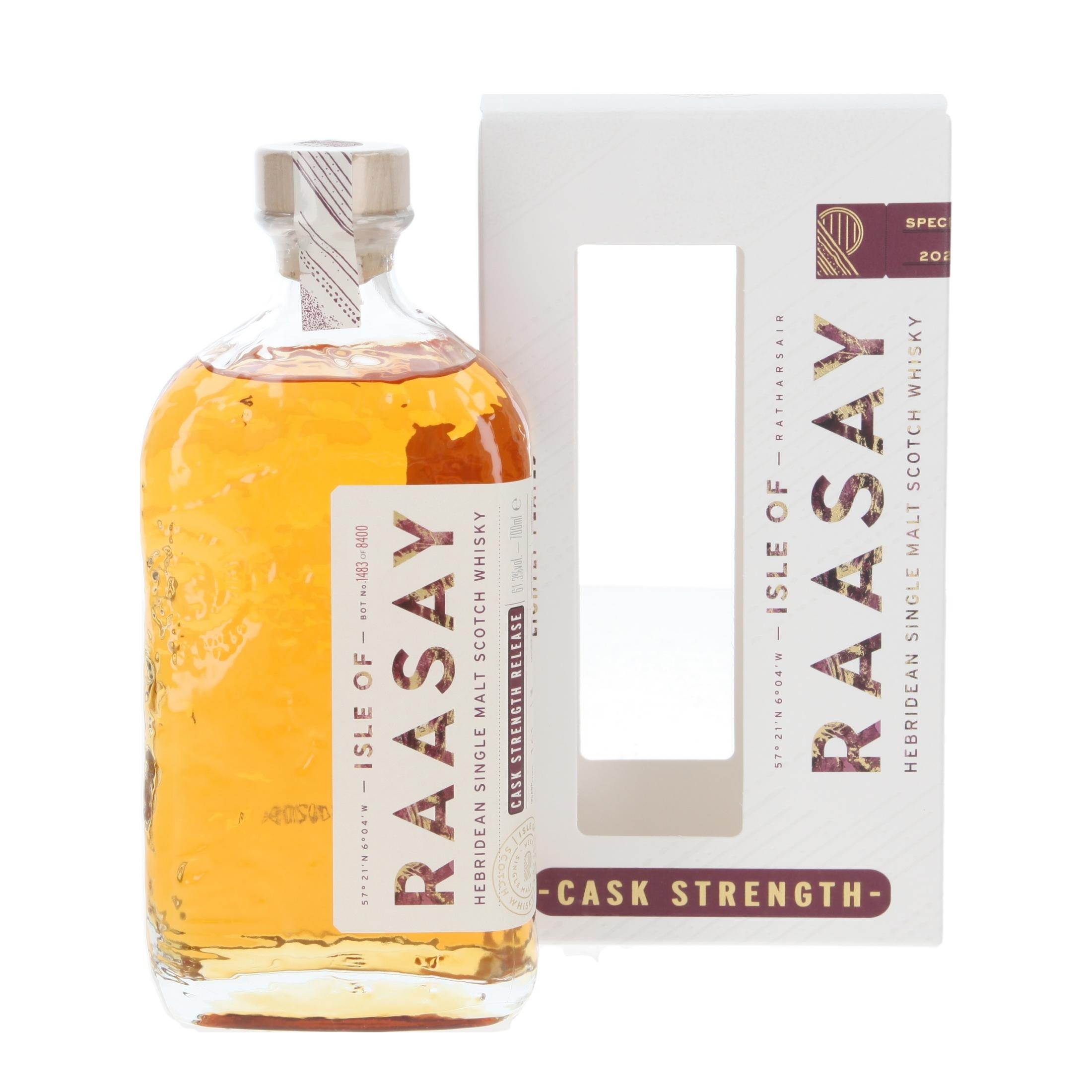 Wiskey Raasay Cask Strength Release 700 ml