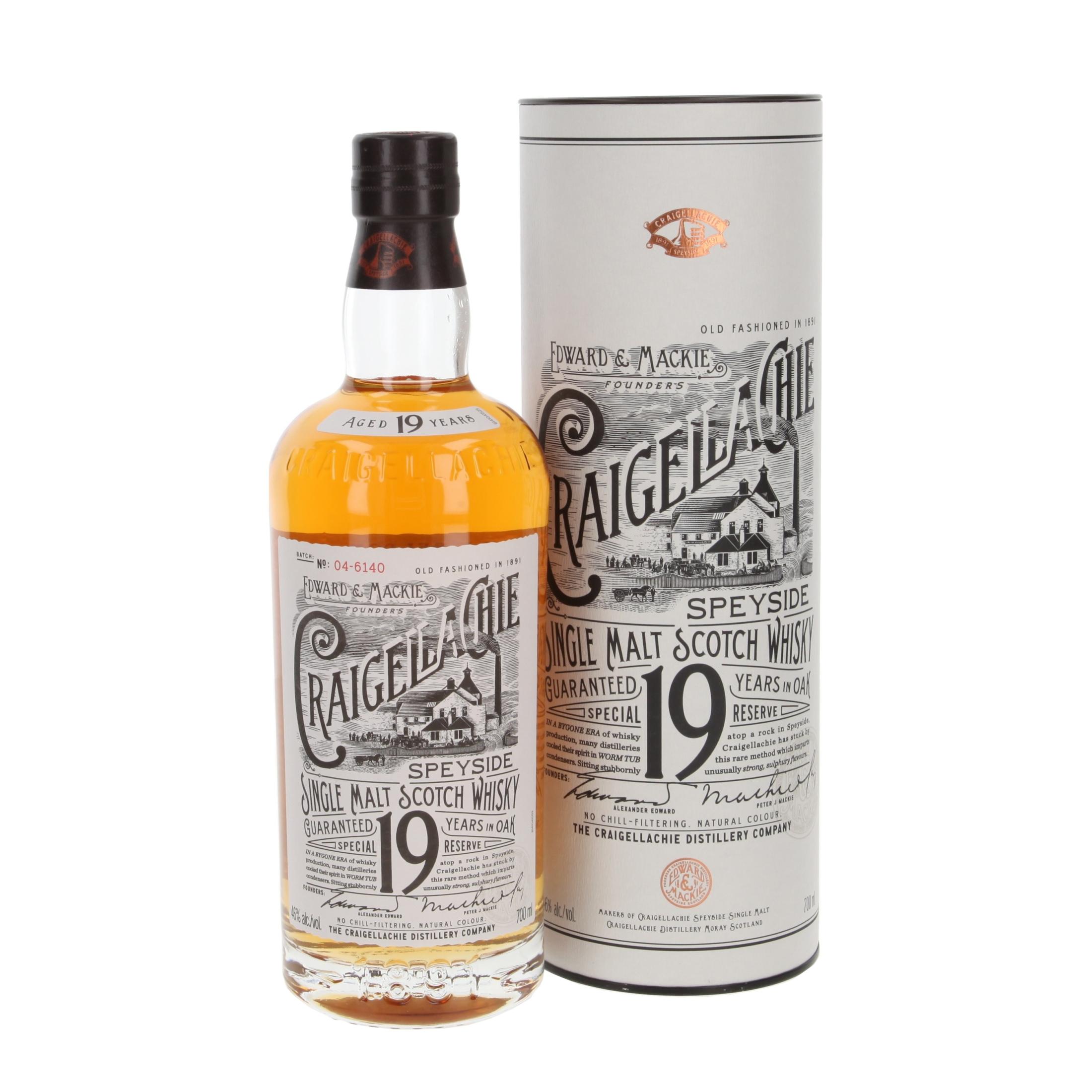 Craigellachie 19 Year Old Whisky 700 ml