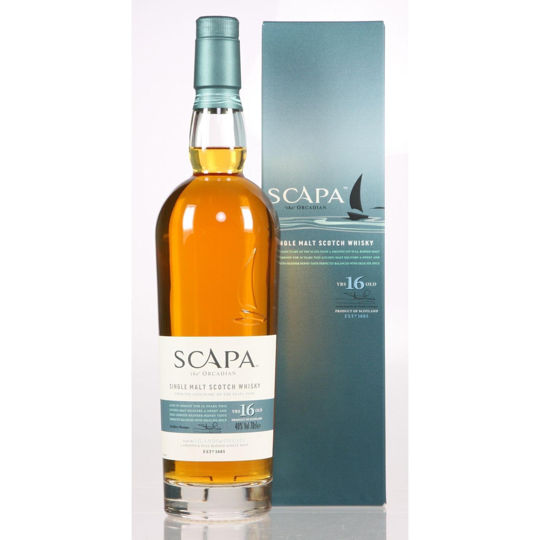 Scapa 16 Year Old 2015  whiskey 700 ml