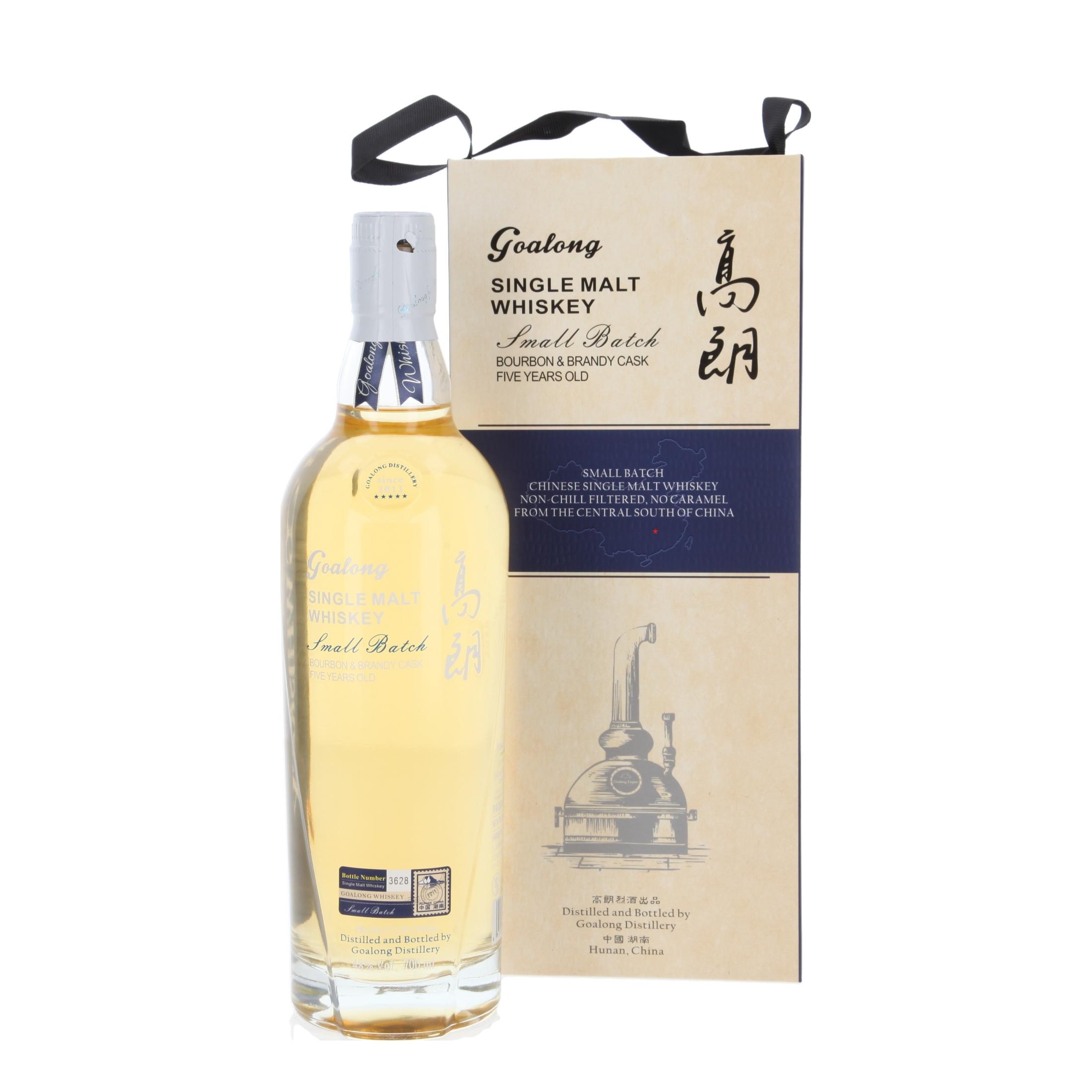 Goalong Bourbon & Brandy Barrel Whiskey 5 Years 700 ml