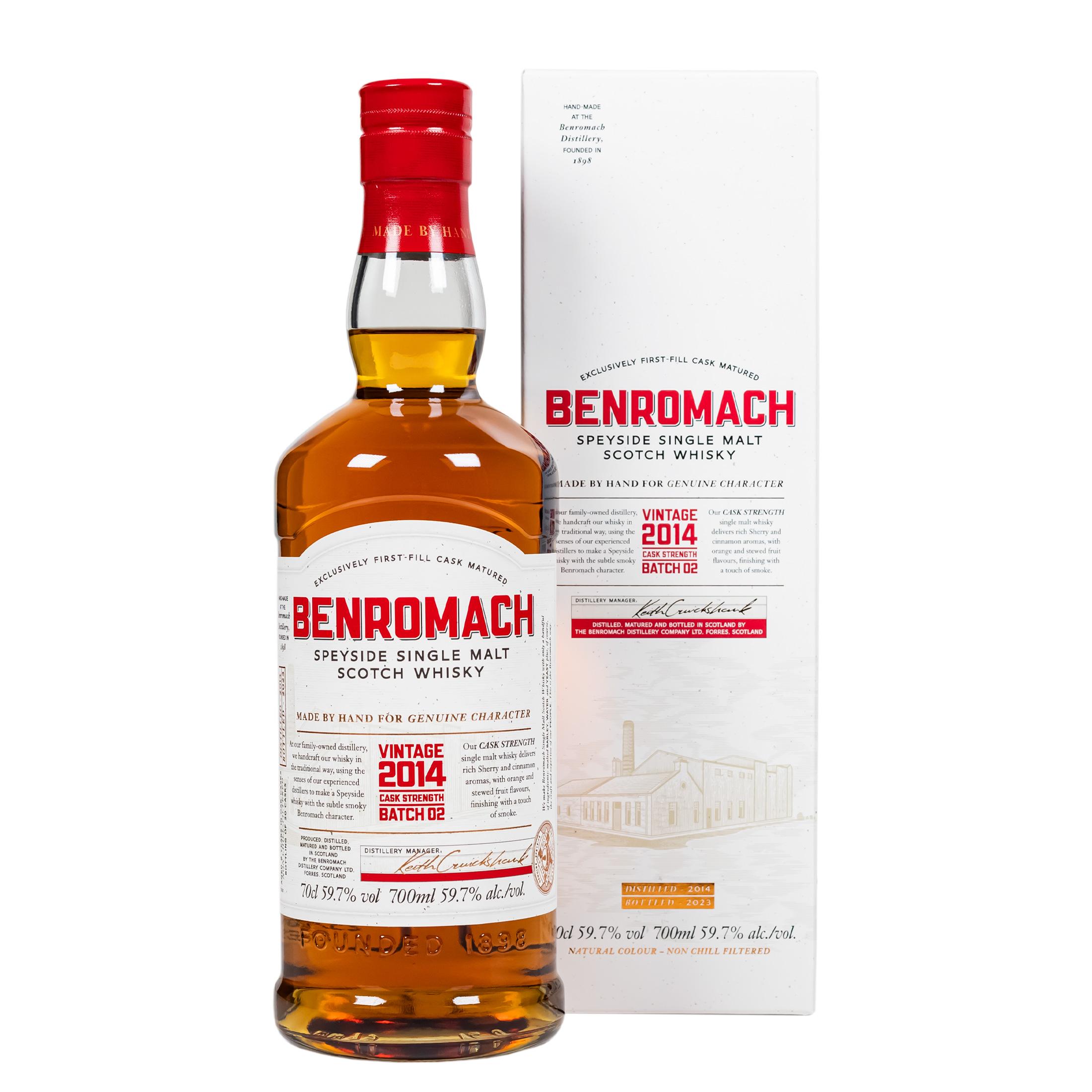 Benromach Cask Strength Batch 2 9 Years 2014/2023 700 ml