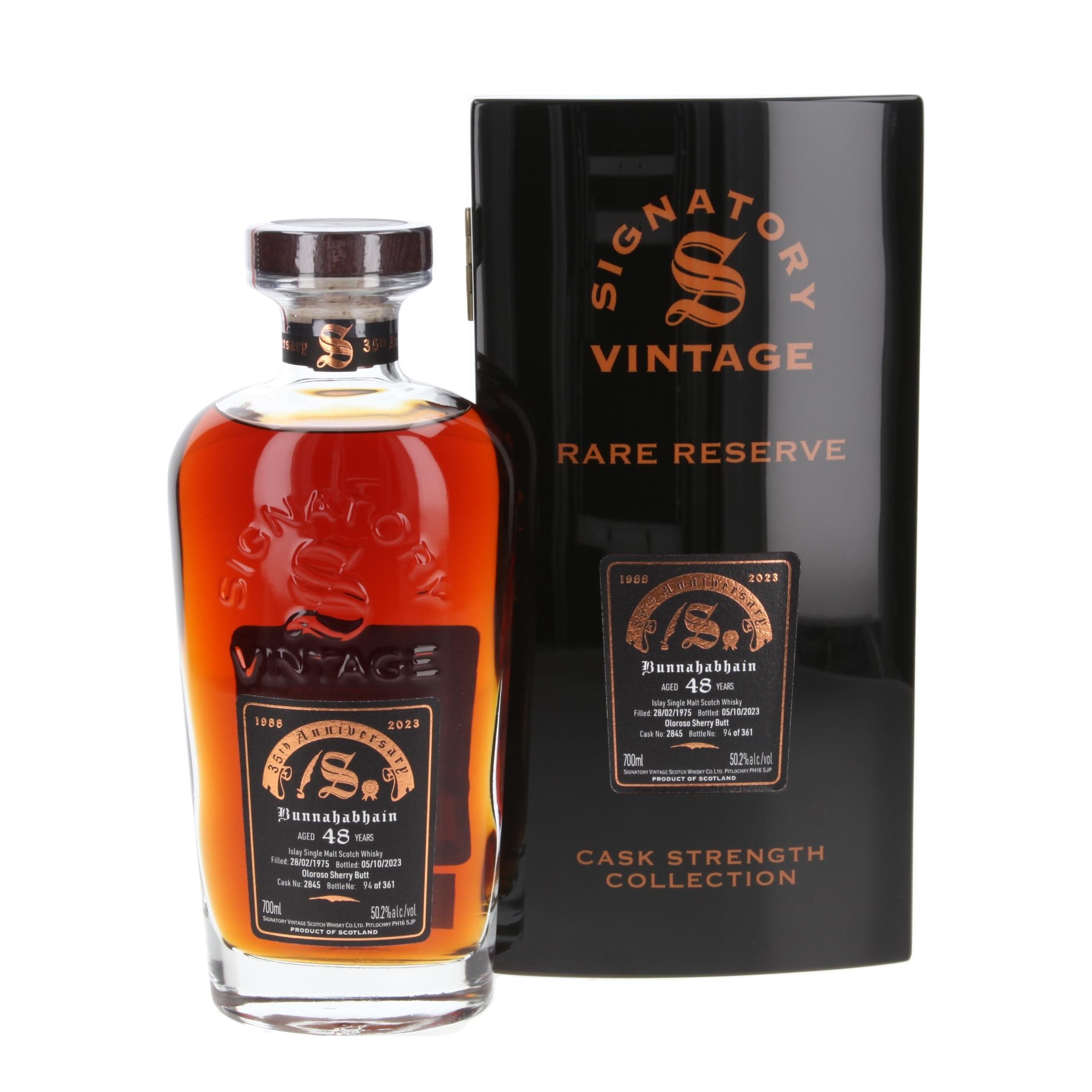 Bunnahabhain Whisky 35th Anniversary 48 Year 1975/2023 700 ml