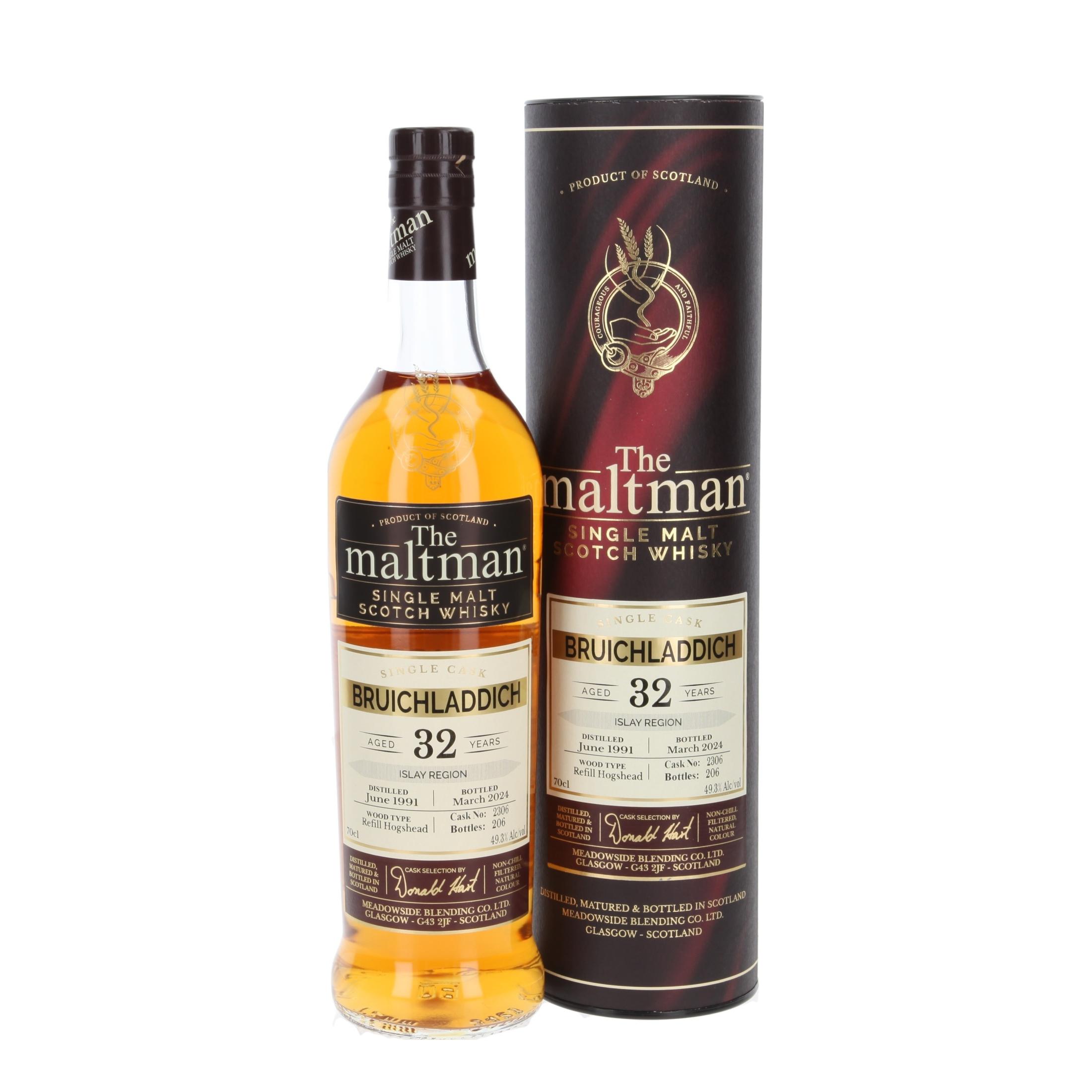 Whisky Bruichladdich The Maltman 32 Years 1991/2024 700 ml