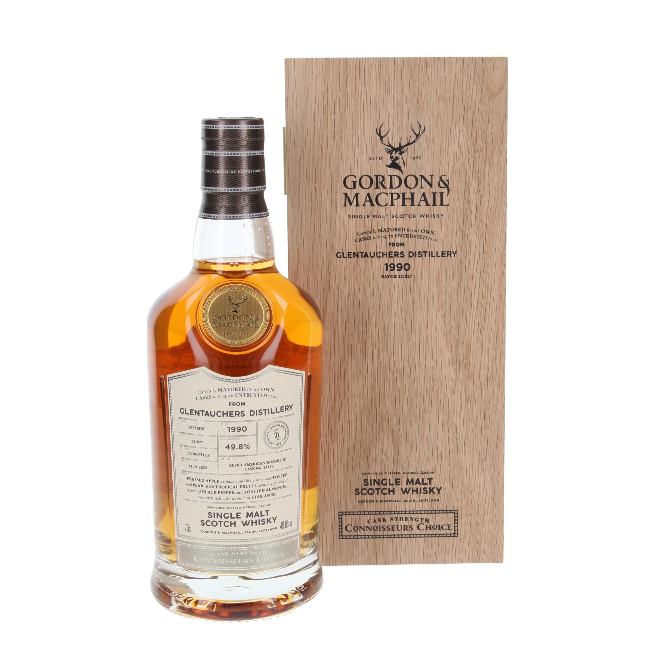 Glentauchers Connoisseurs Choice - Cask Strength 31 Years 1990/2021 700 ml