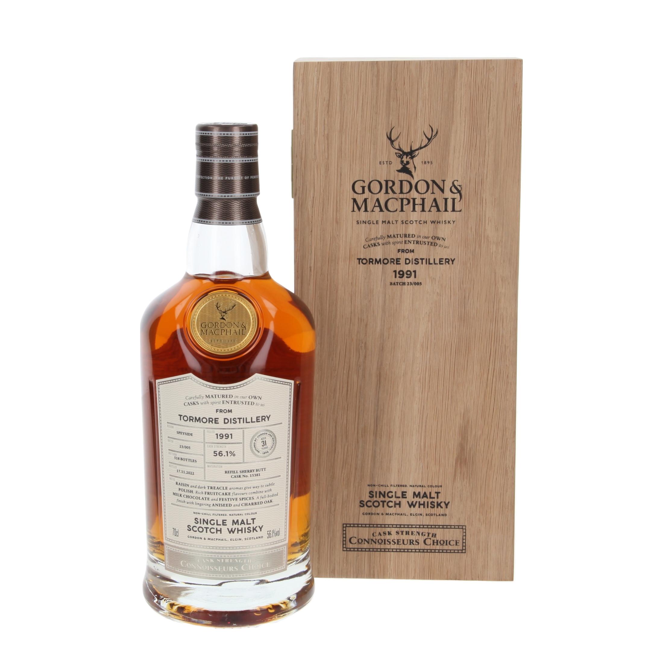 Tormore Connoisseurs Choice - Cask Strength 31 Years 1991/2022 700 ml