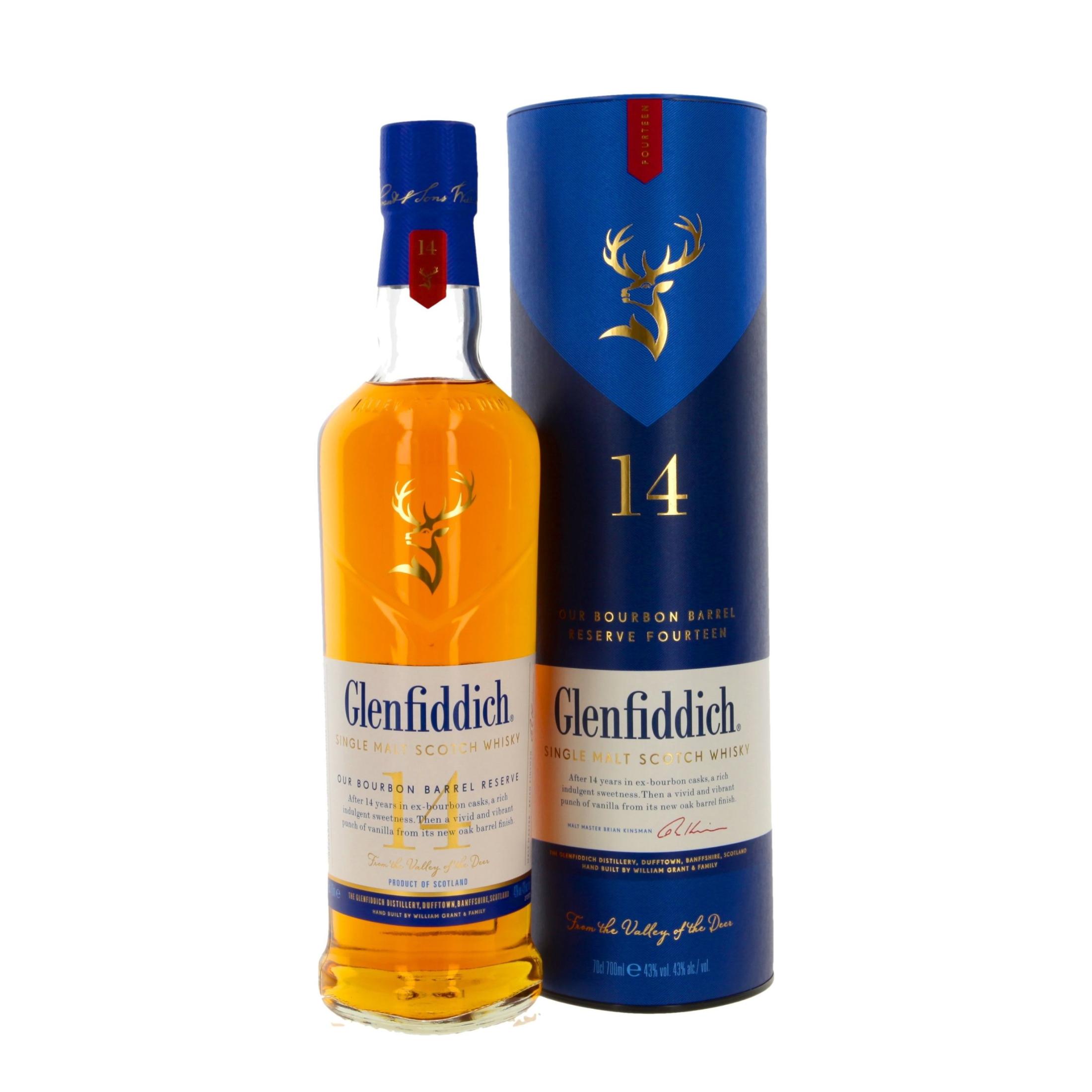 Glenfiddich Bourbon Barrel Reserve 14 Years 700 ml