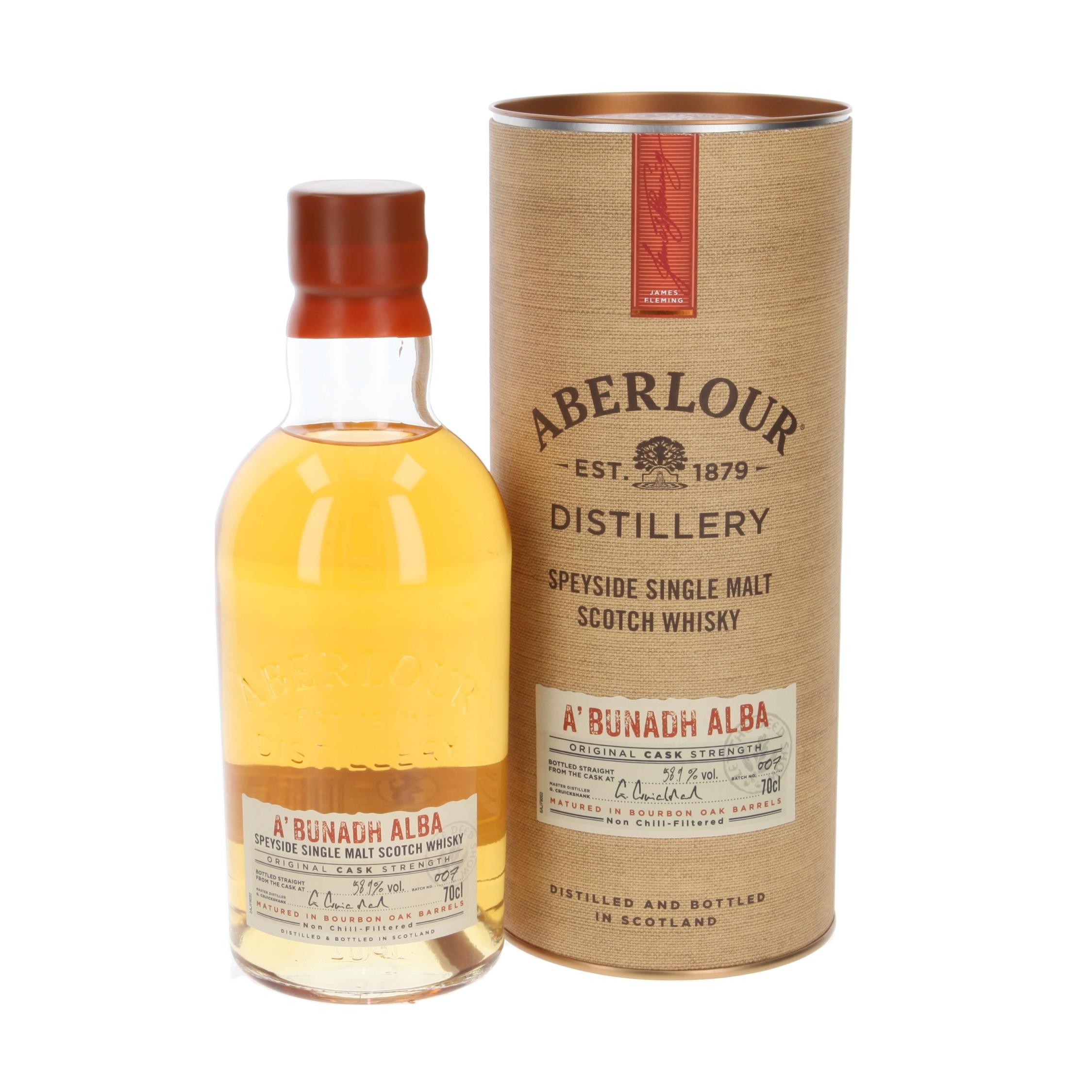 Wiskey Aberlour a'bunadh Alba - Batch 7 700 ml