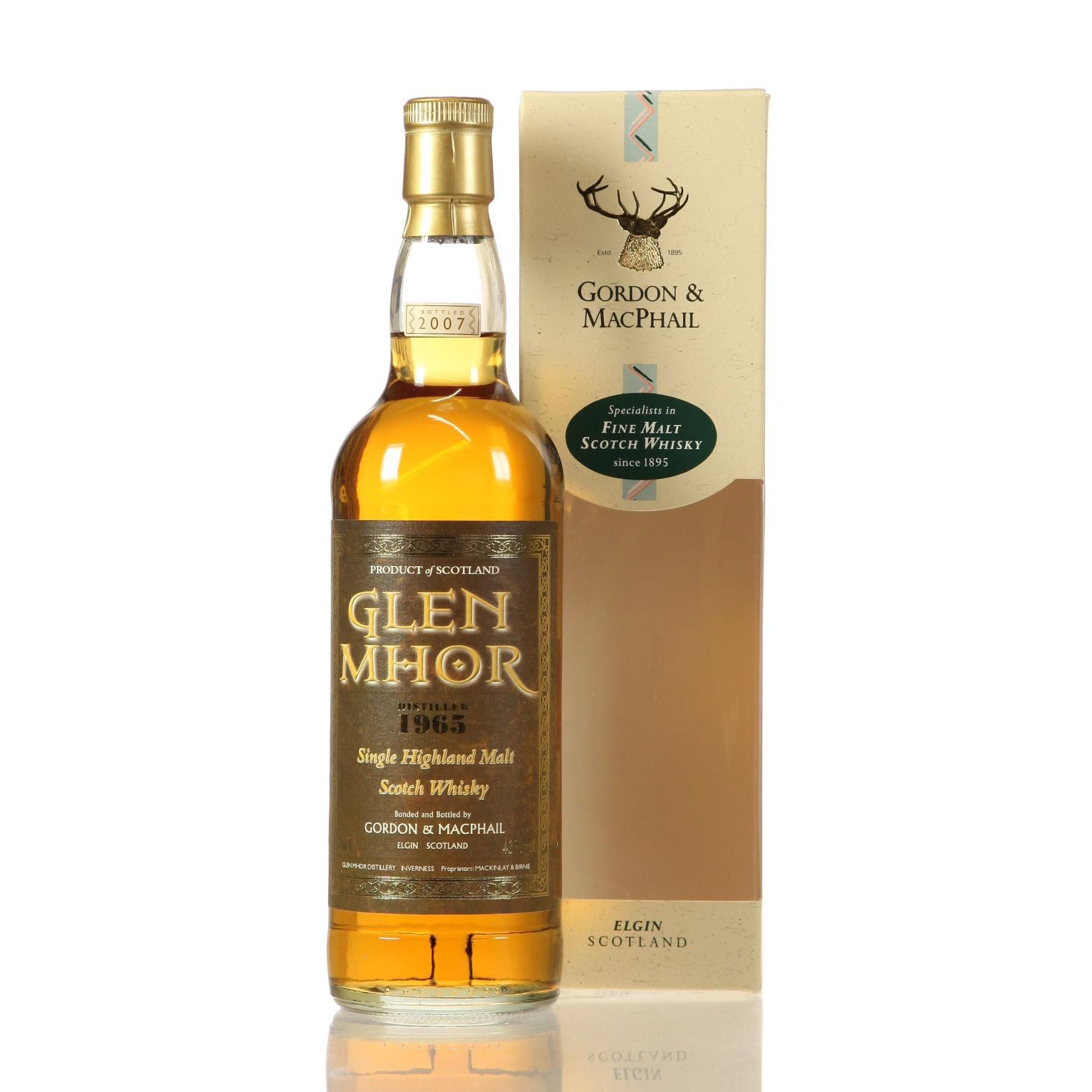 Wiskey Glen Mhor 1965/2007 700 ml