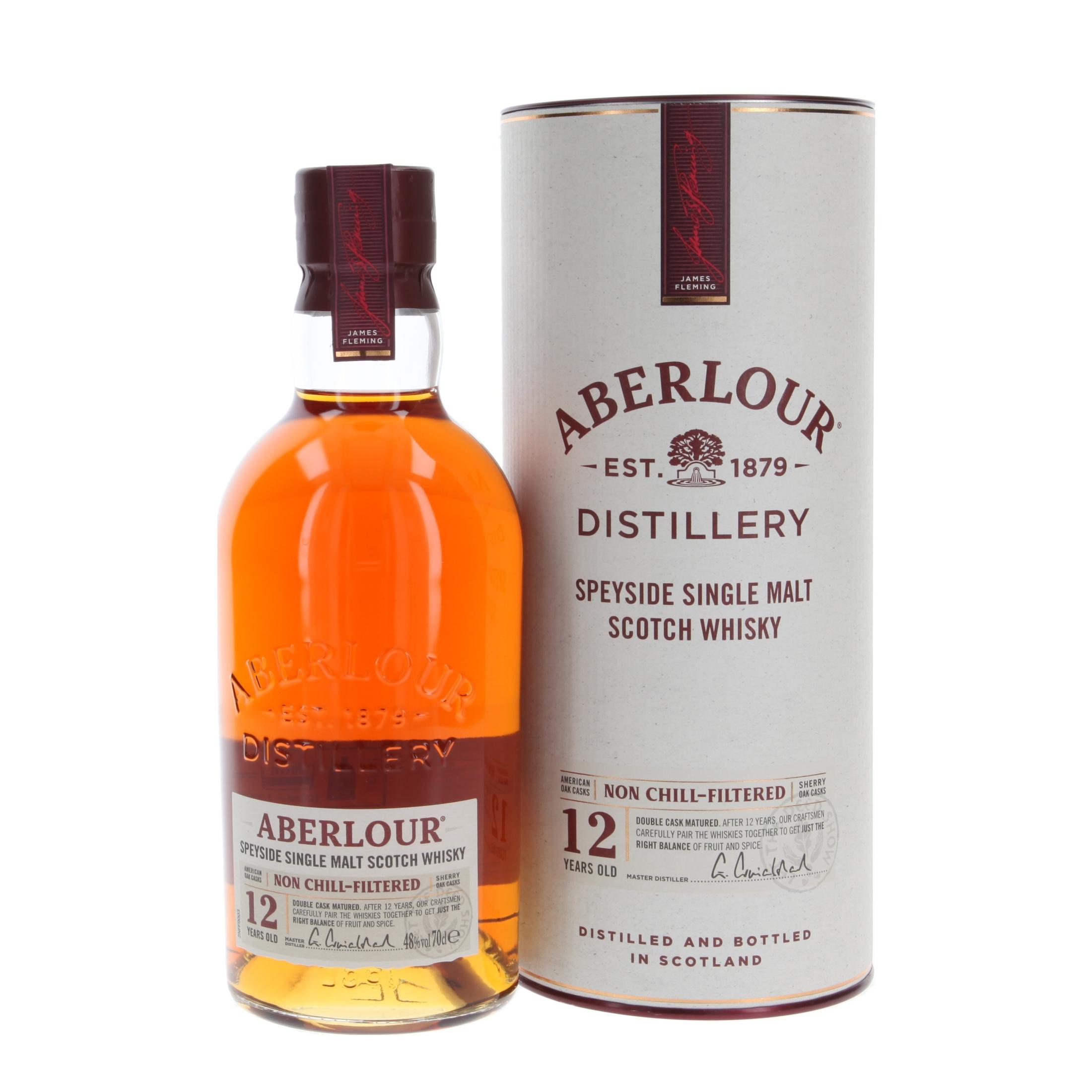 Aberlour Whisky 48% Non Chill-Filtered 12 Years 700 ml