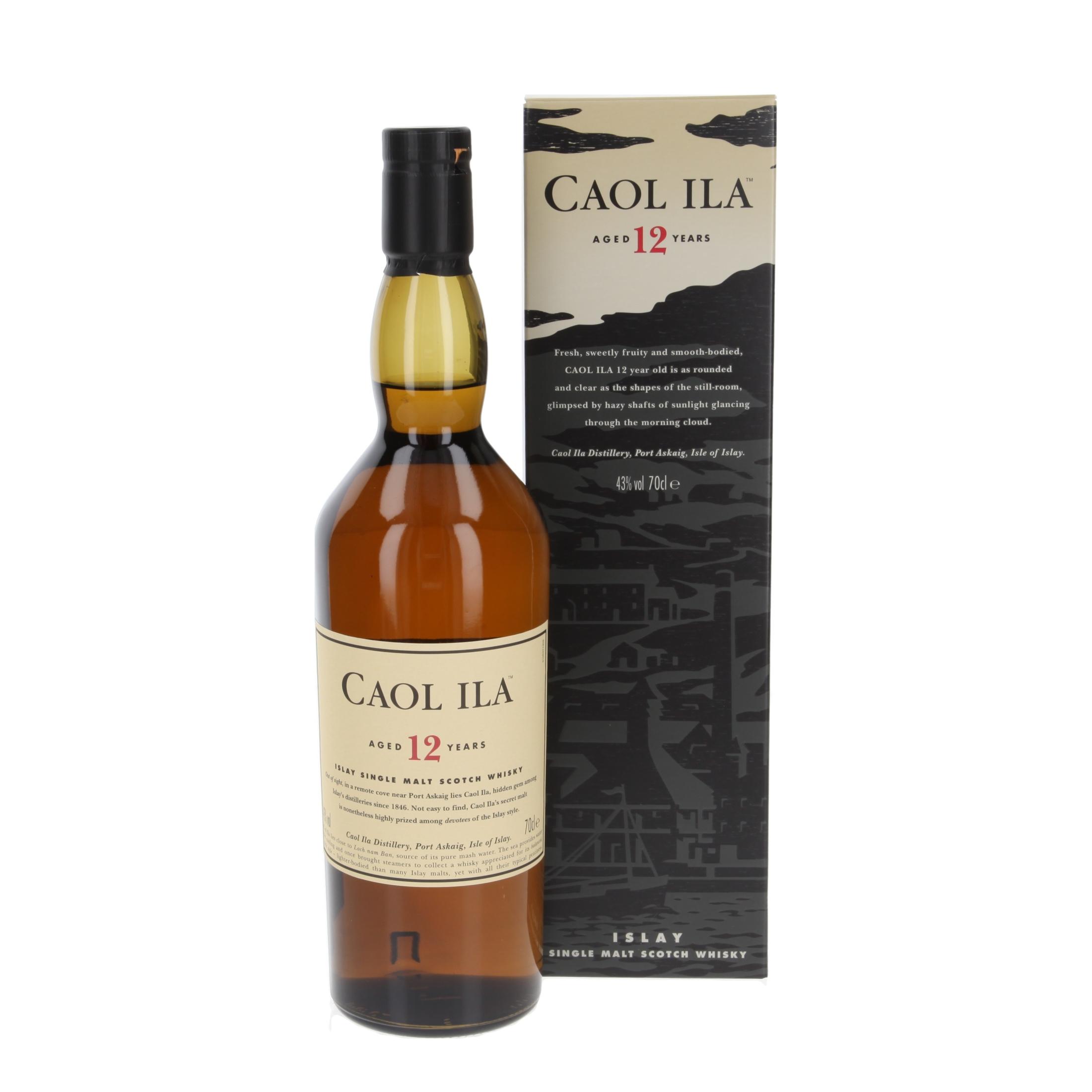 Caol Ila 12 Year Old Whisky 700 ml