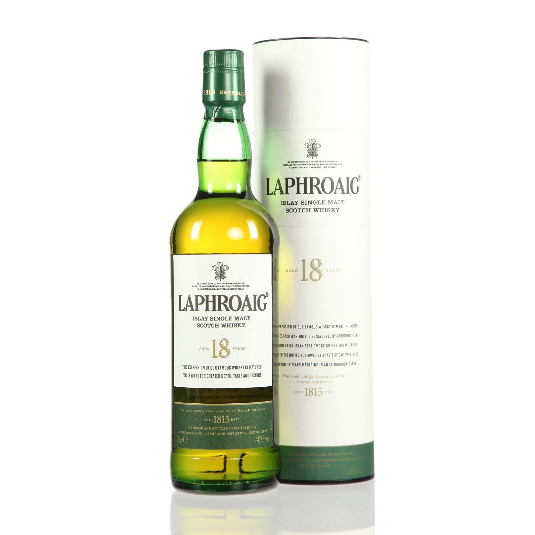 Laphroaig White Label 18 Year Old Whisky 700 ml