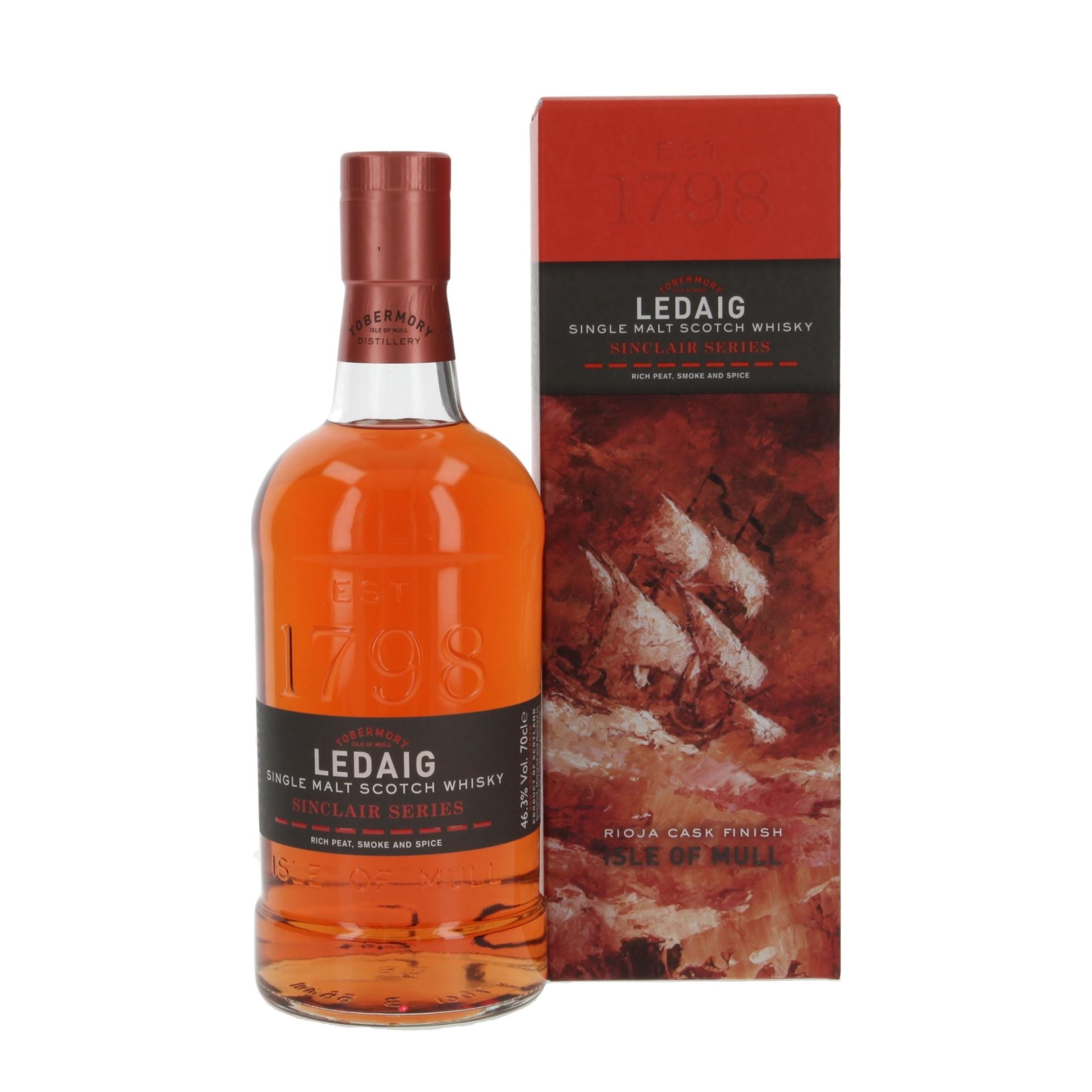 Wiskey Ledaig Sinclair Series 700 ml