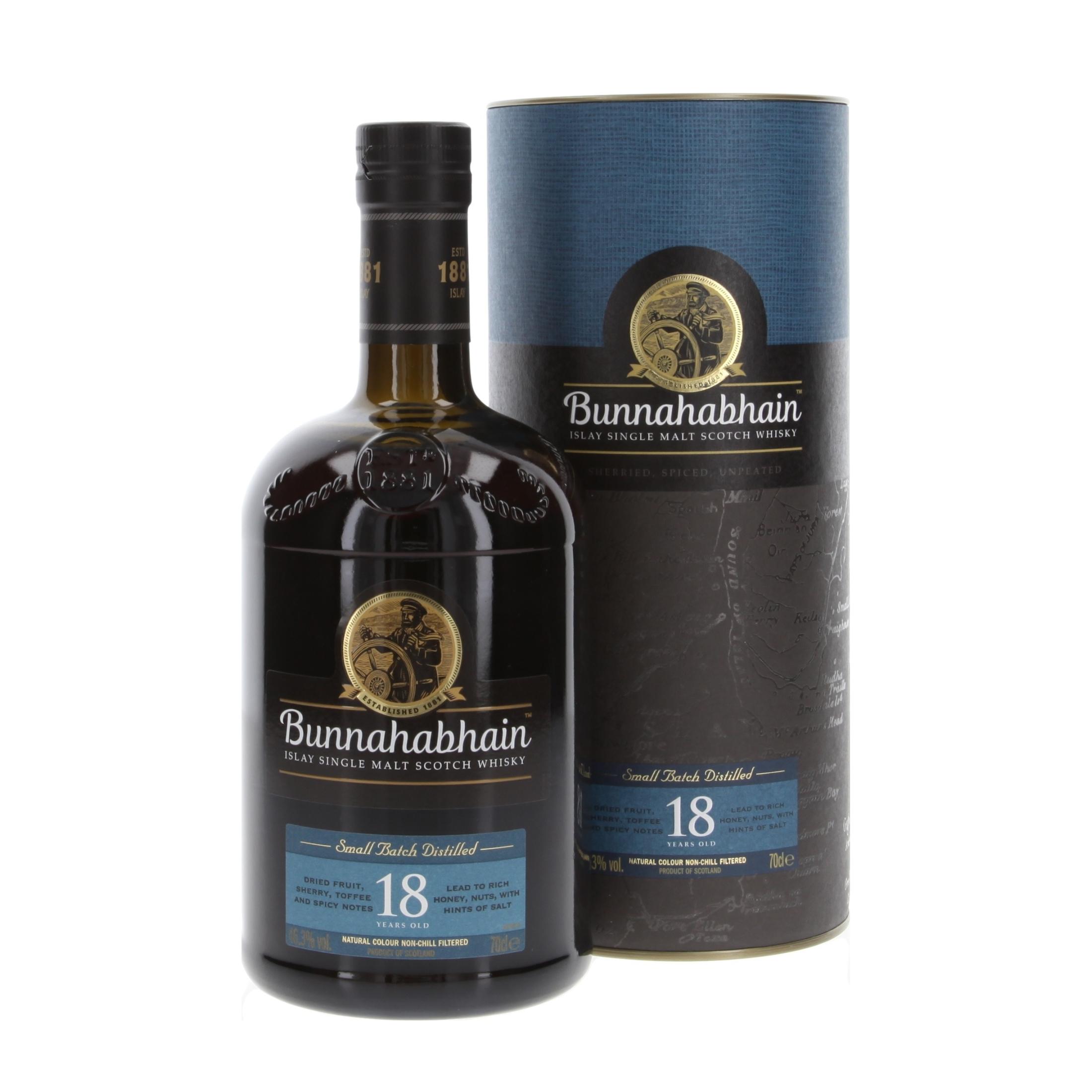 Bunnahabhain 18 Year Old Whisky 700 ml