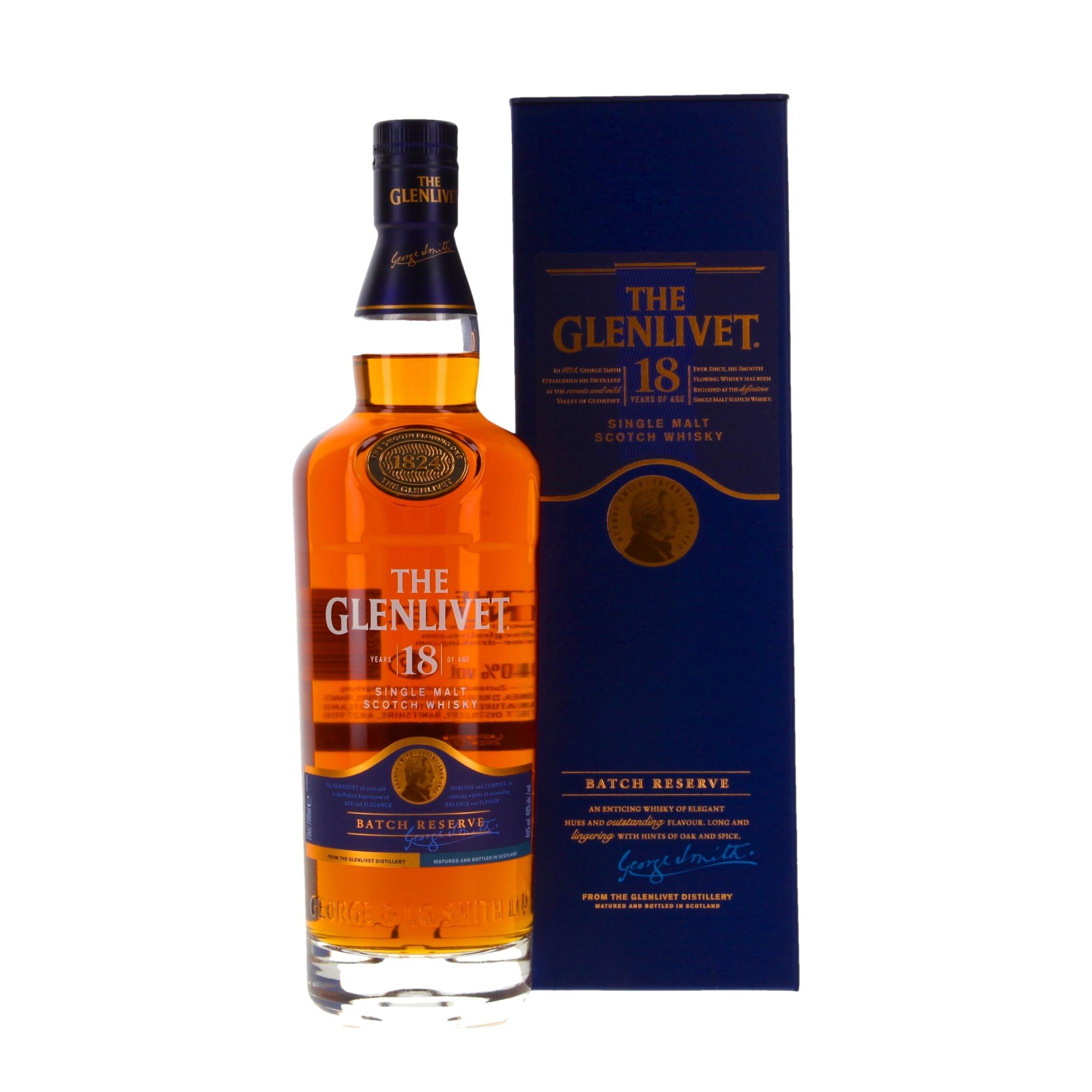 The Glenlivet Batch Reserve 18 Year Old 700 ml