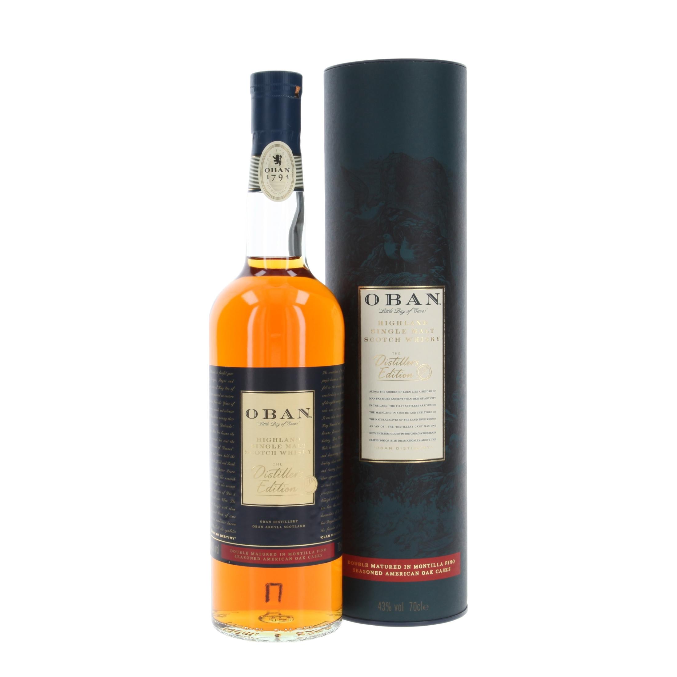 Wiskey Oban Distillers Edition 700 ml