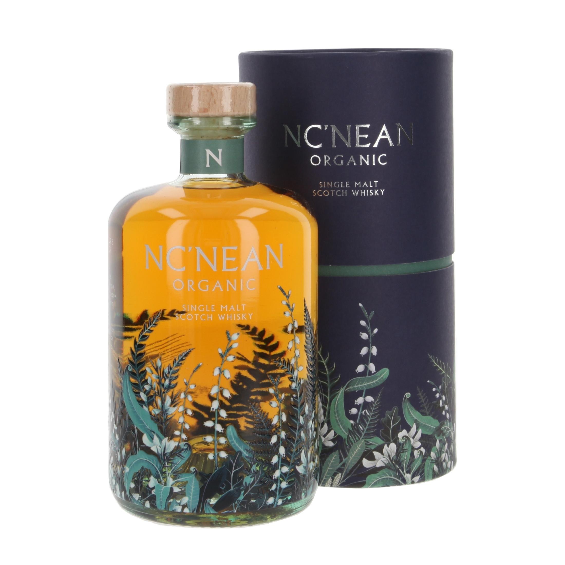 Wiskey Nc'nean Organic with gift box 700 ml