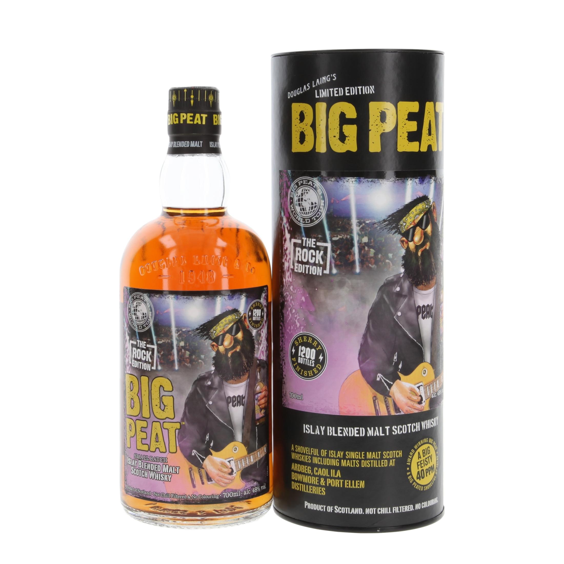 Wiskey Big Peat Sherry Finish - Rock Edition 700 ml