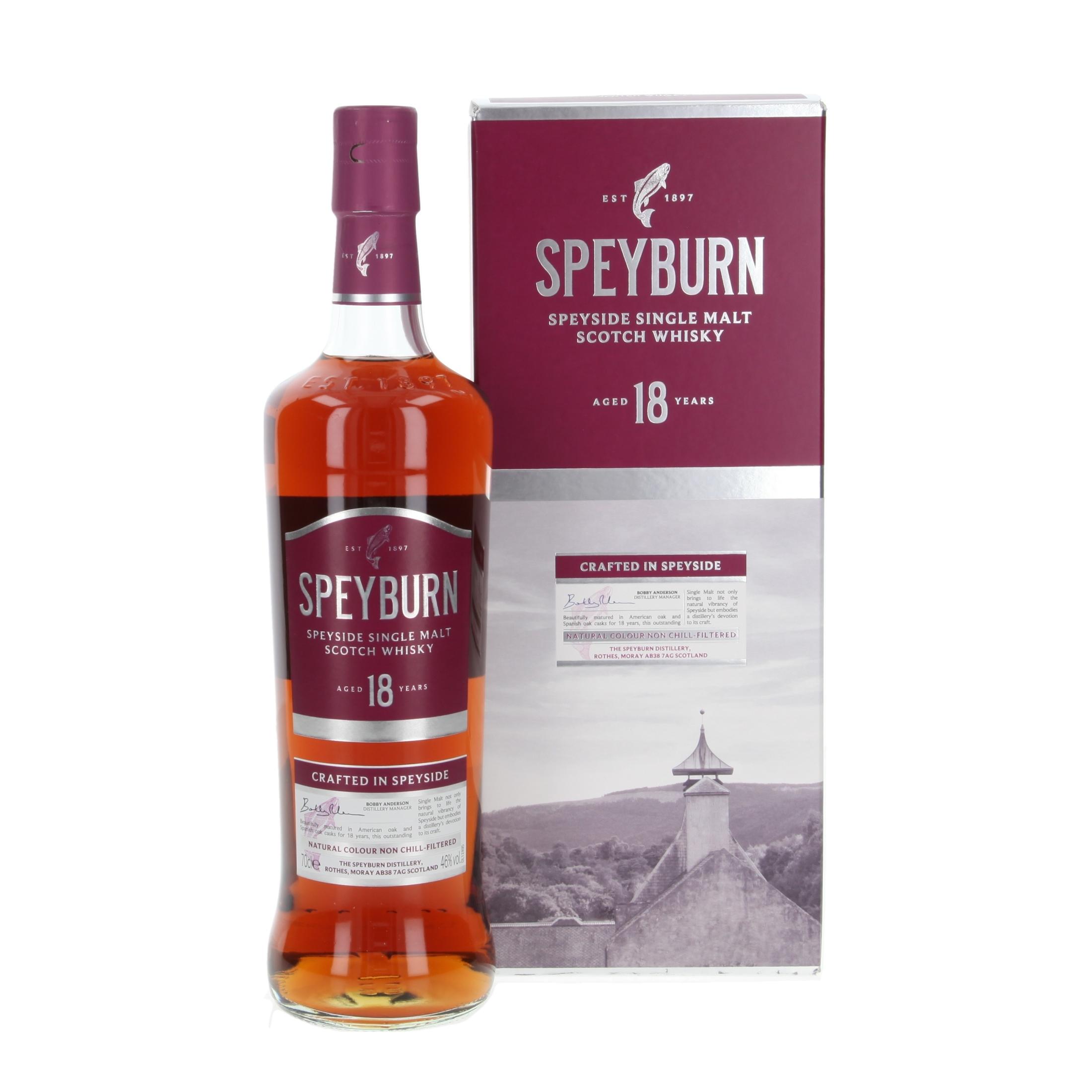 Speyburn 18 Year Old Whisky 700 ml